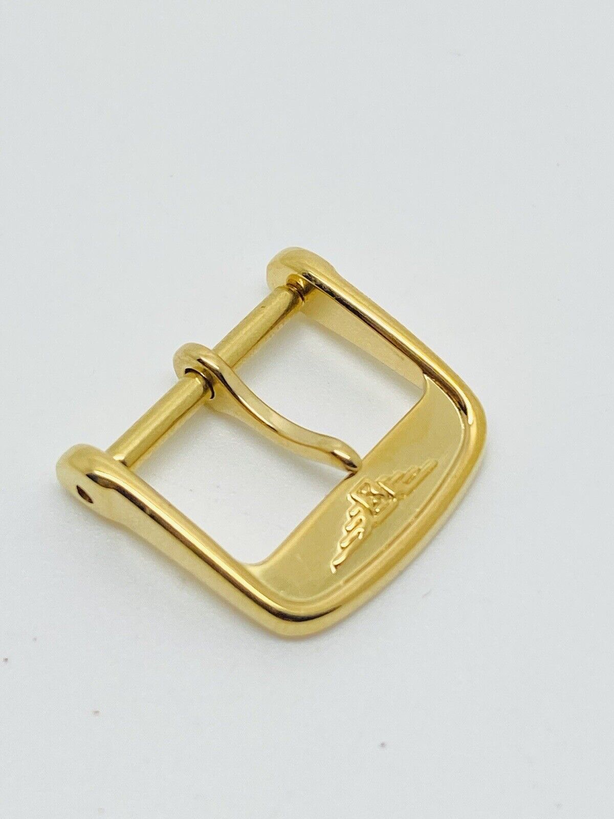 Longines Gold Plated Clasp Buckle Width 15mm & For Strap End Size 12mm.