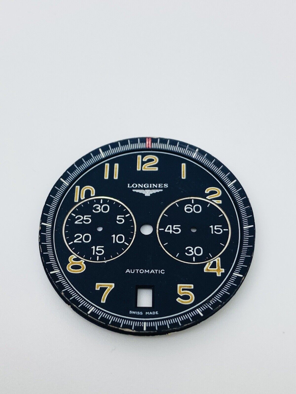 Longines Chronograph Automatic Men's Black Original Dial