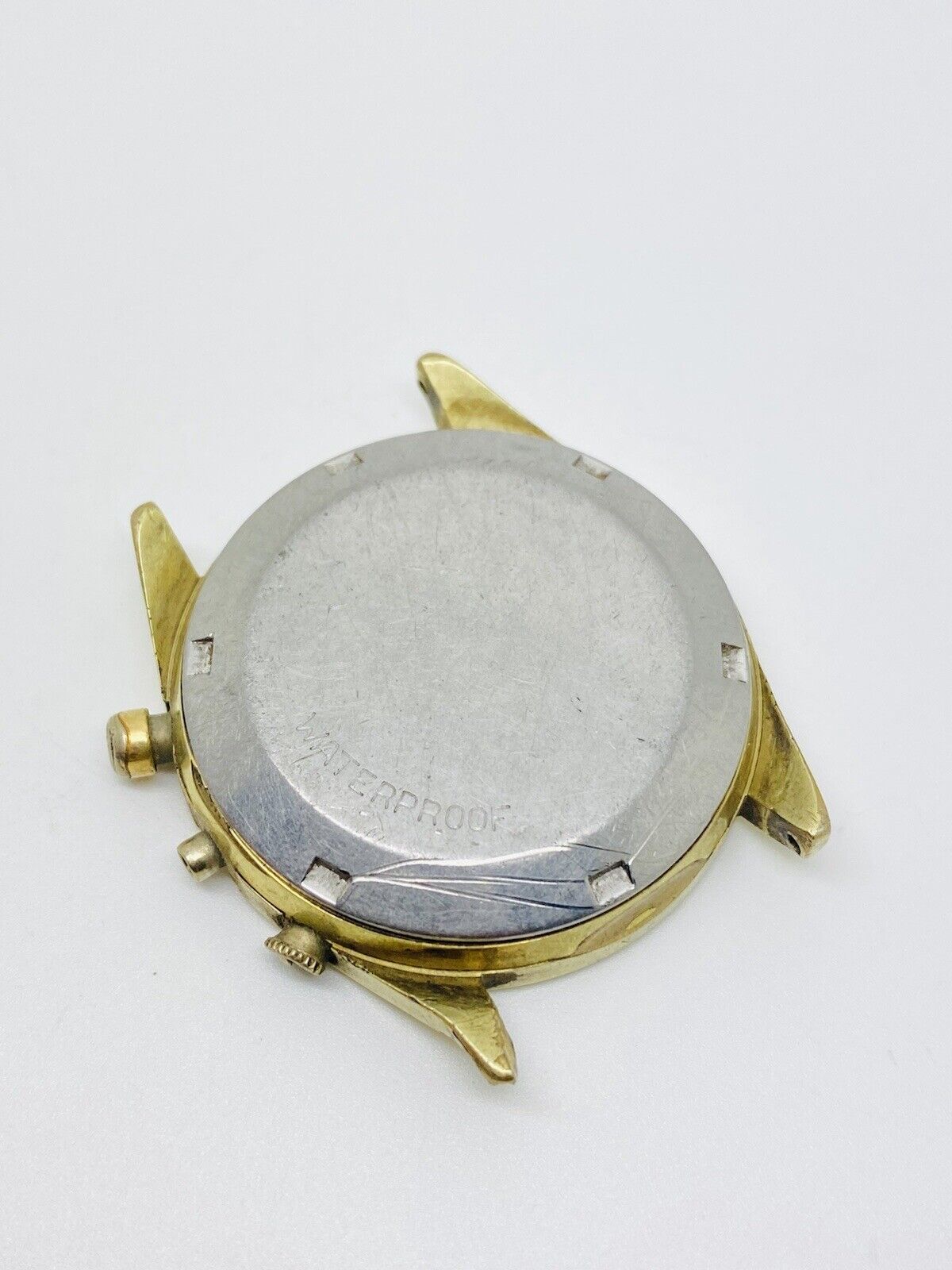 Vintage Omega Deville Chronograph Gold Plated Case and Movement Holder 146.017