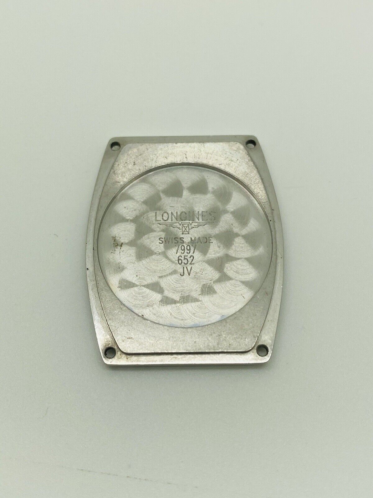 Longines Evidenza Original Stainless Steel Case back L2.156.0 32.85mm X 26.80mm