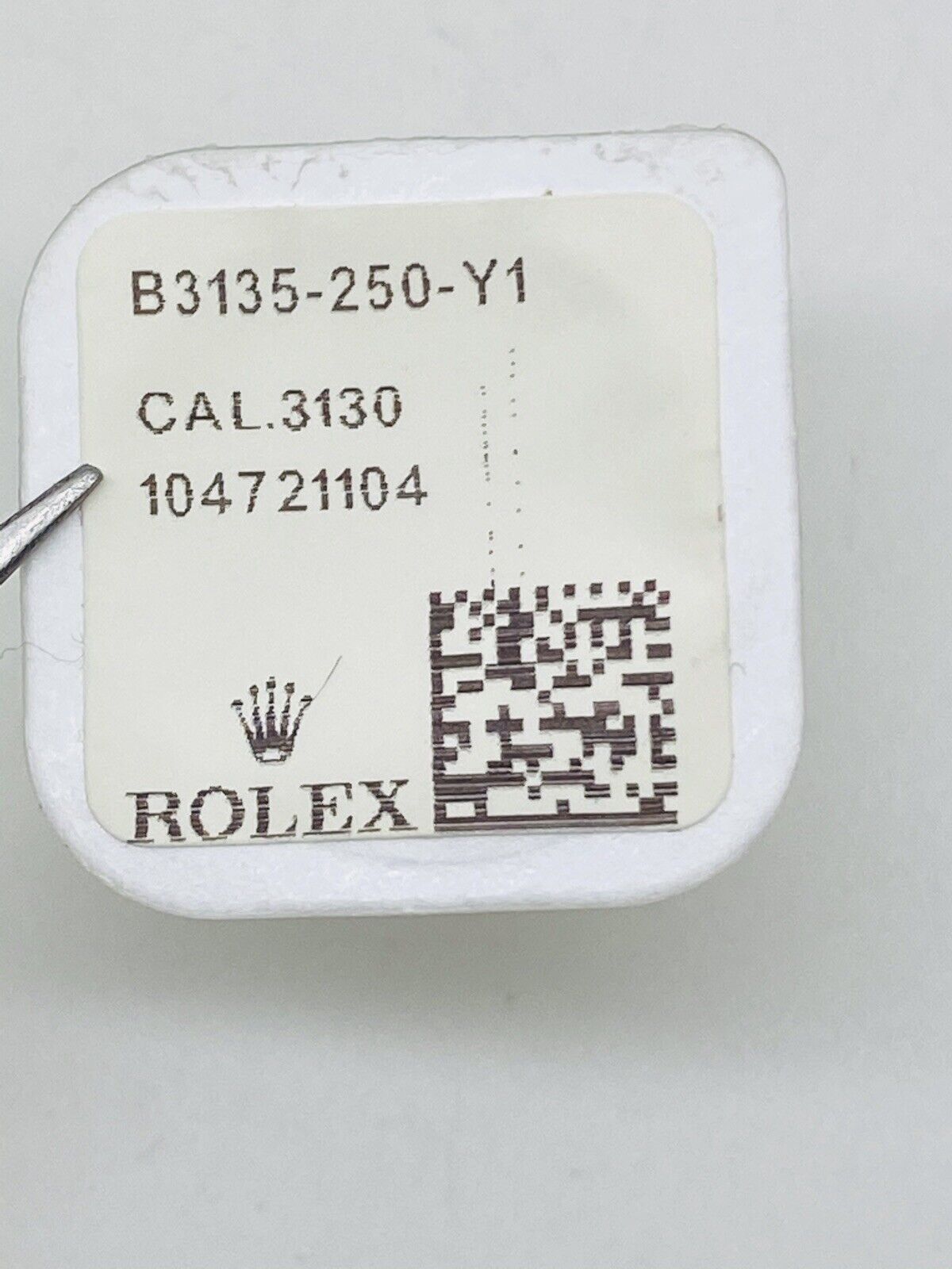 Brand New Rolex Setting Wheel Calibre 3130 3135 Part # 250 Original Packaging