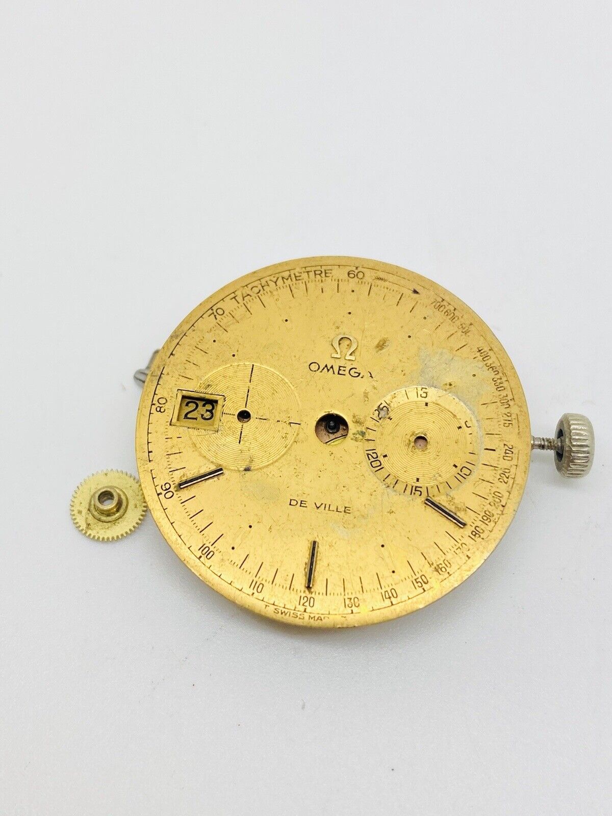Vintage Omega Deville Chronograph Dial & Movement Cal. 930 For Spares/Repair.