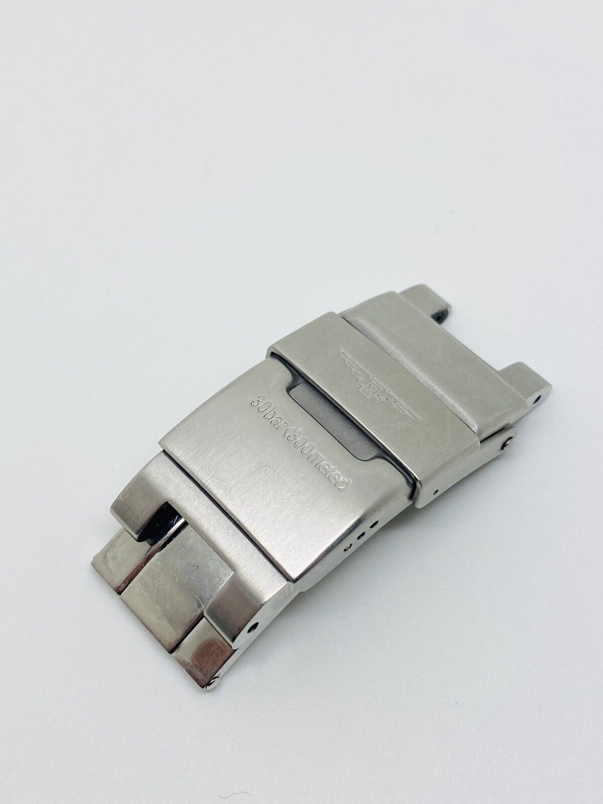 Longines SS Original Buckle Clasp With Links on both sides L600123880 Width 22mm