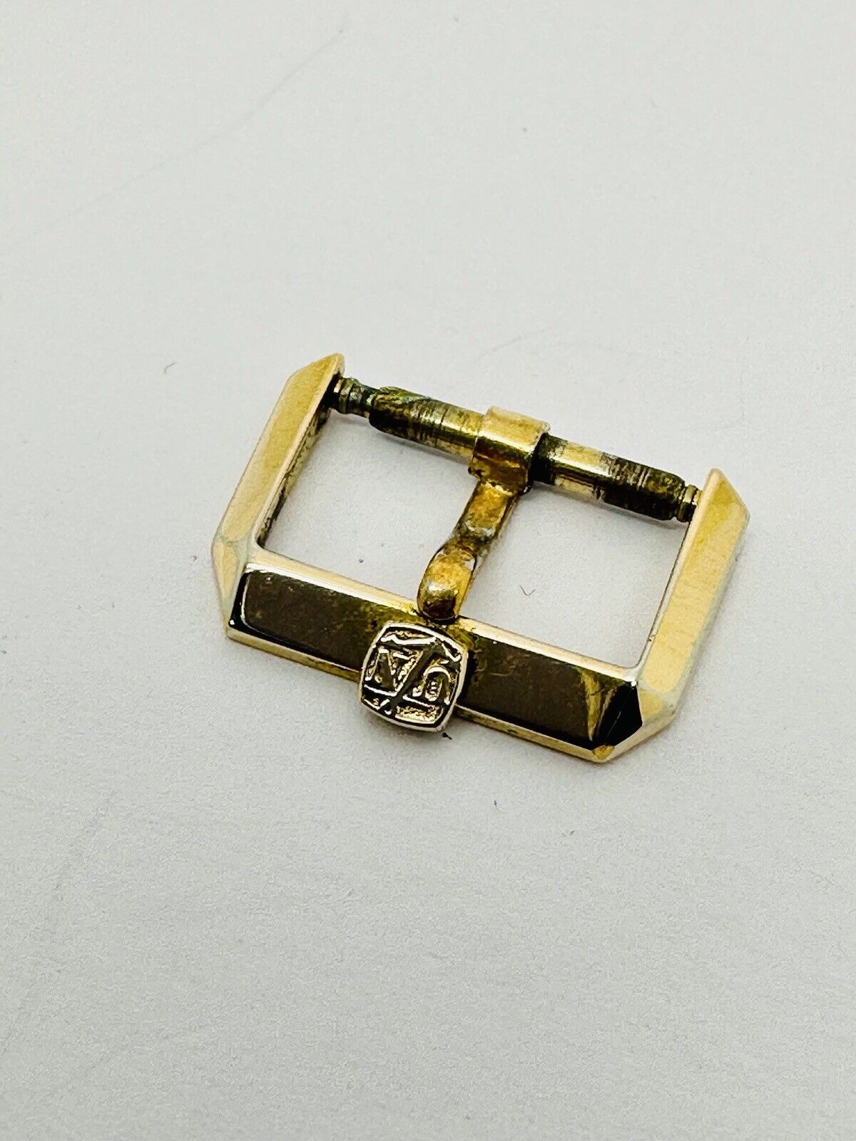 Ullysse Nardin Gold Plated Original 20mm Clasp Buckle.