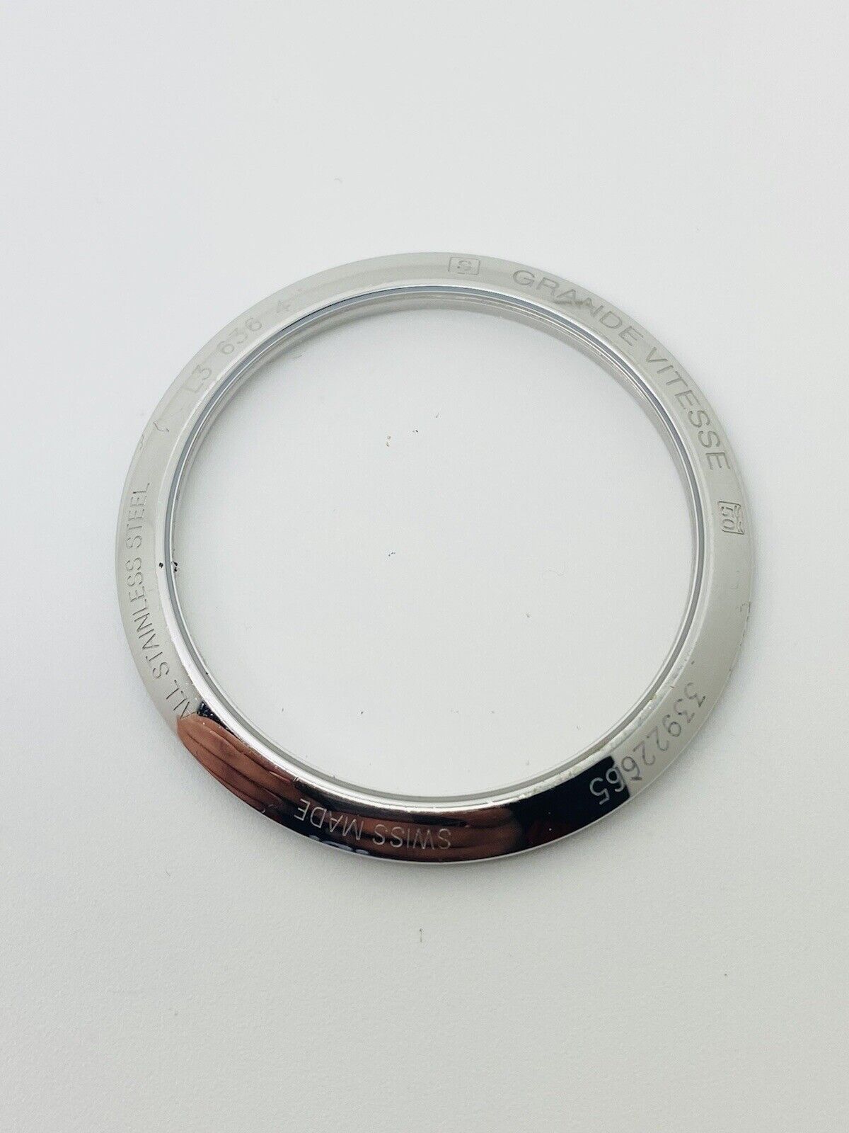 Longines Grande Vitesse L3.636.4 Stainless Steel Original Case Back 37.30mm.