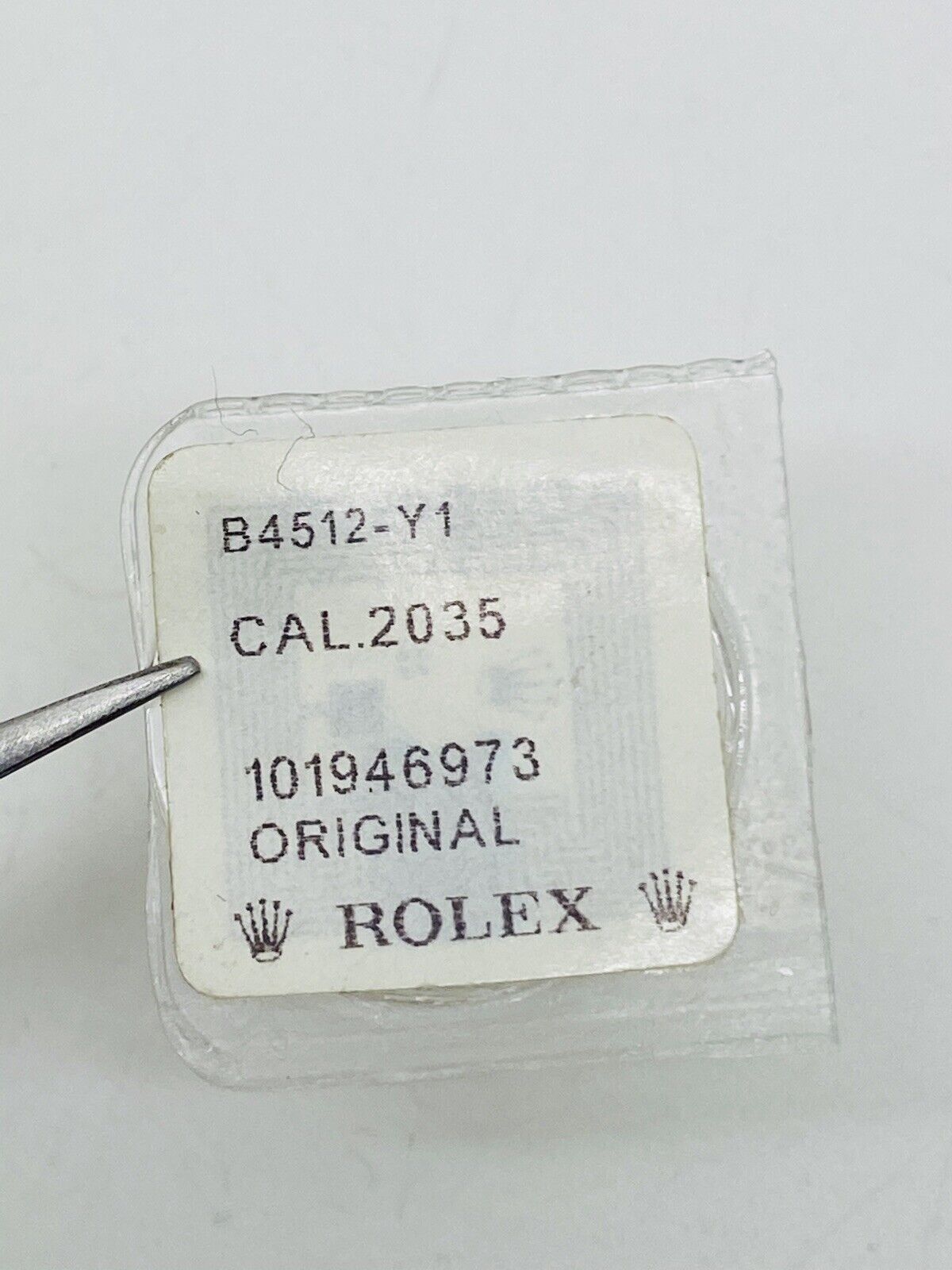 Brand New Rolex Cannon Pinion Calibre 2035 Part # 4512 Original Packaging
