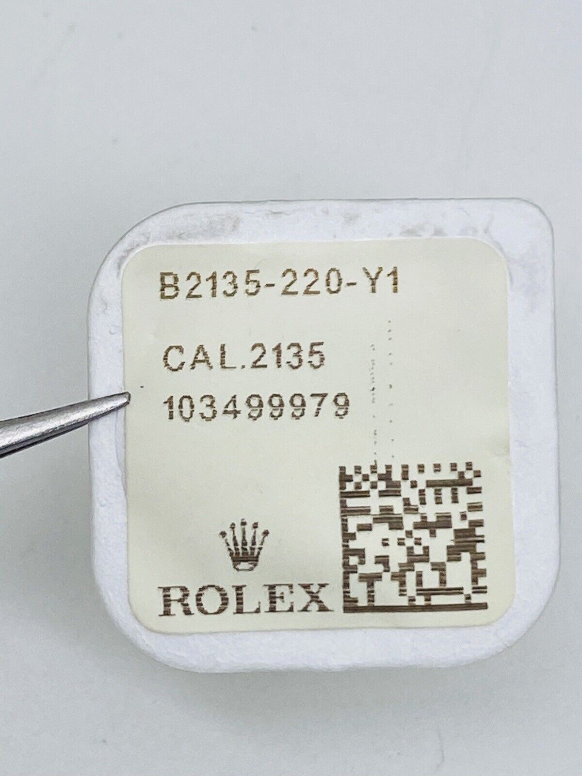 Brand New Rolex Setting Lever Calibre 2135 Part # 220 Original Packaging