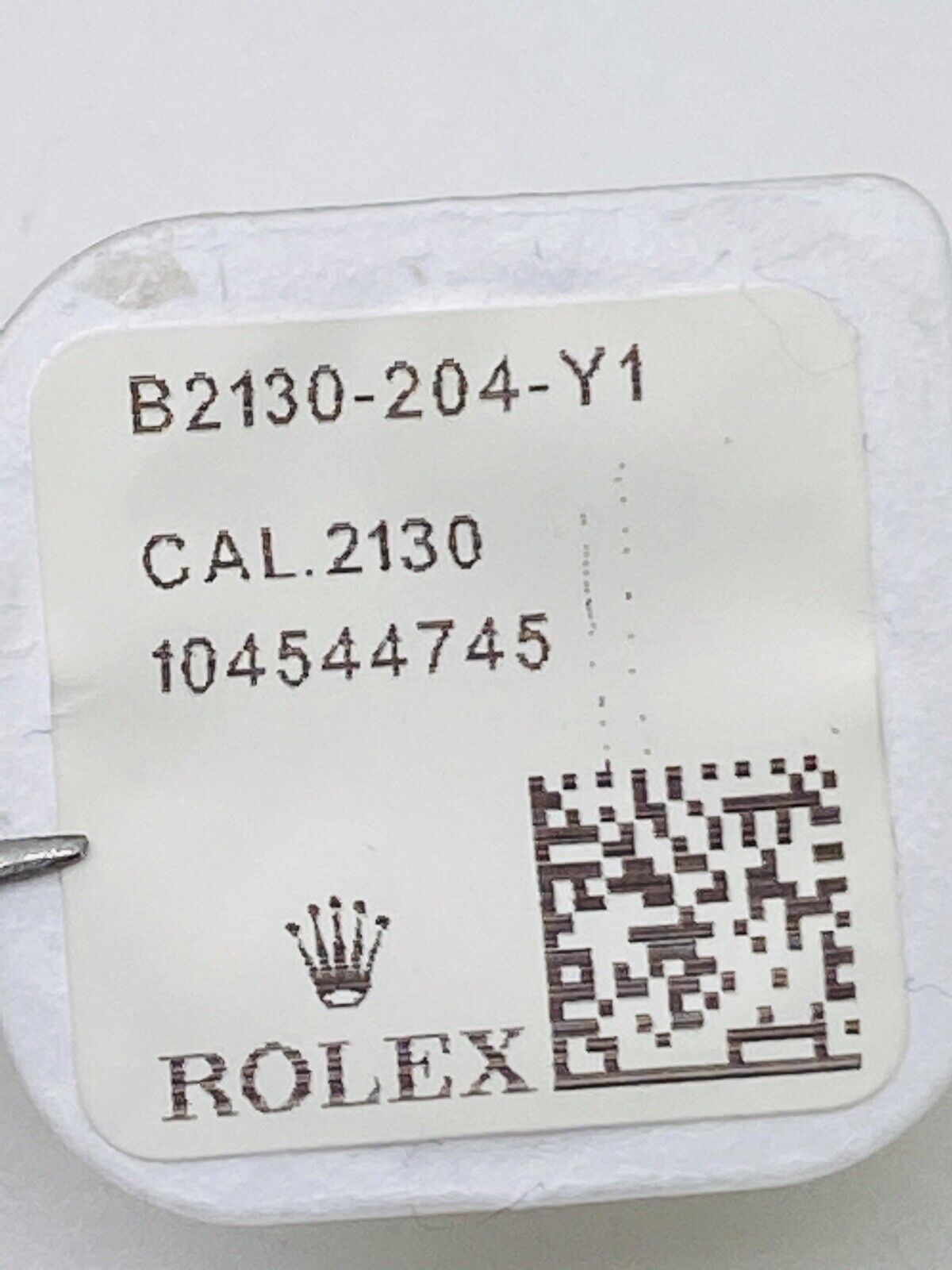 Brand New Rolex Winding Pinion Calibre 2130 Part # 204 ORIGINAL Packaging