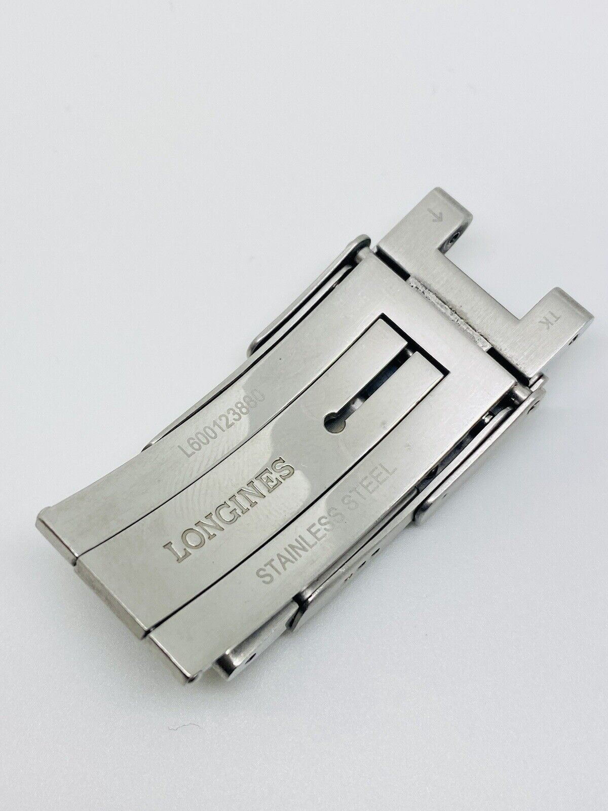 Longines SS Original Buckle Clasp With Links on both sides L600123880 Width 22mm