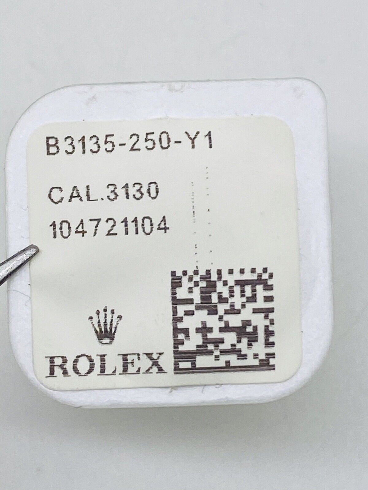 Brand New Rolex Setting Wheel Calibre 3130 3135 Part # 250 Original Packaging