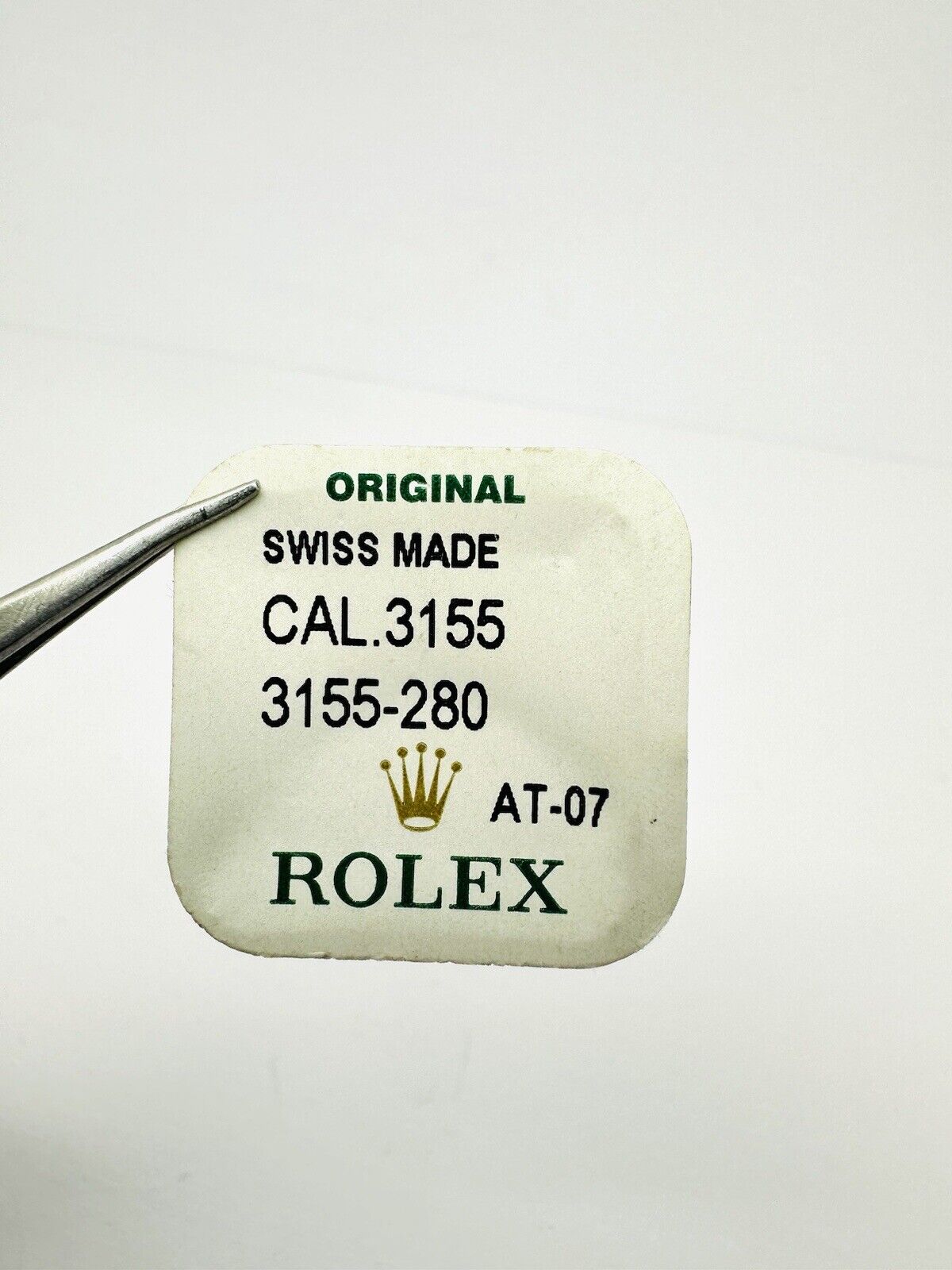 Brand New Rolex Hour Wheel Calibre 3155 Part # 280 Original Packaging.