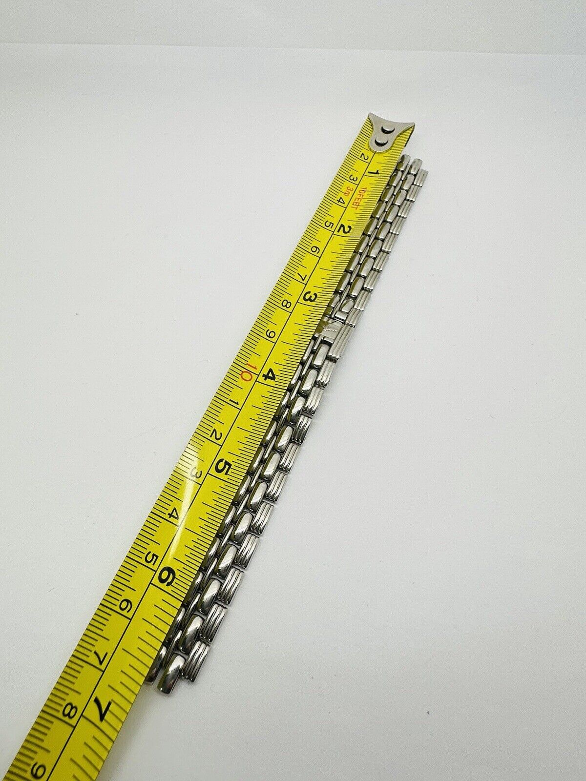 Vintage Longines Stainless Steel Original 27613 Bracelet Without End Links.