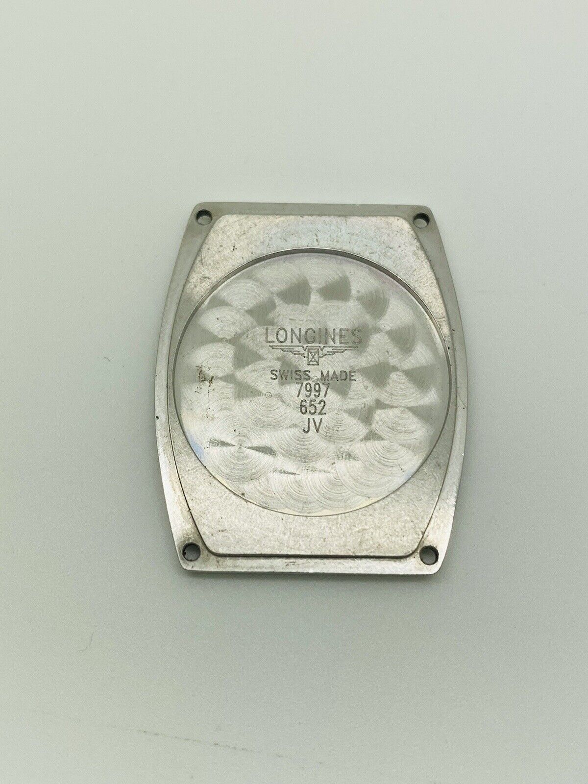 Longines Evidenza Original Stainless Steel Case back L2.156.0 32.85mm X 26.80mm