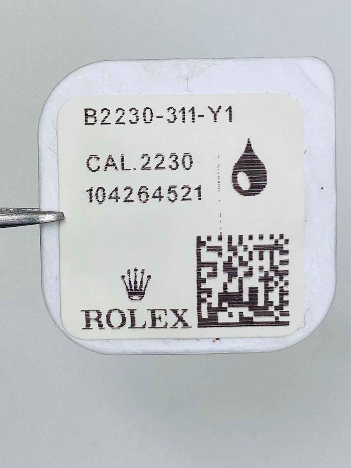 Brand New Rolex Main Spring Calibre 2230 Part No.311 ORIGINAL Packaging.