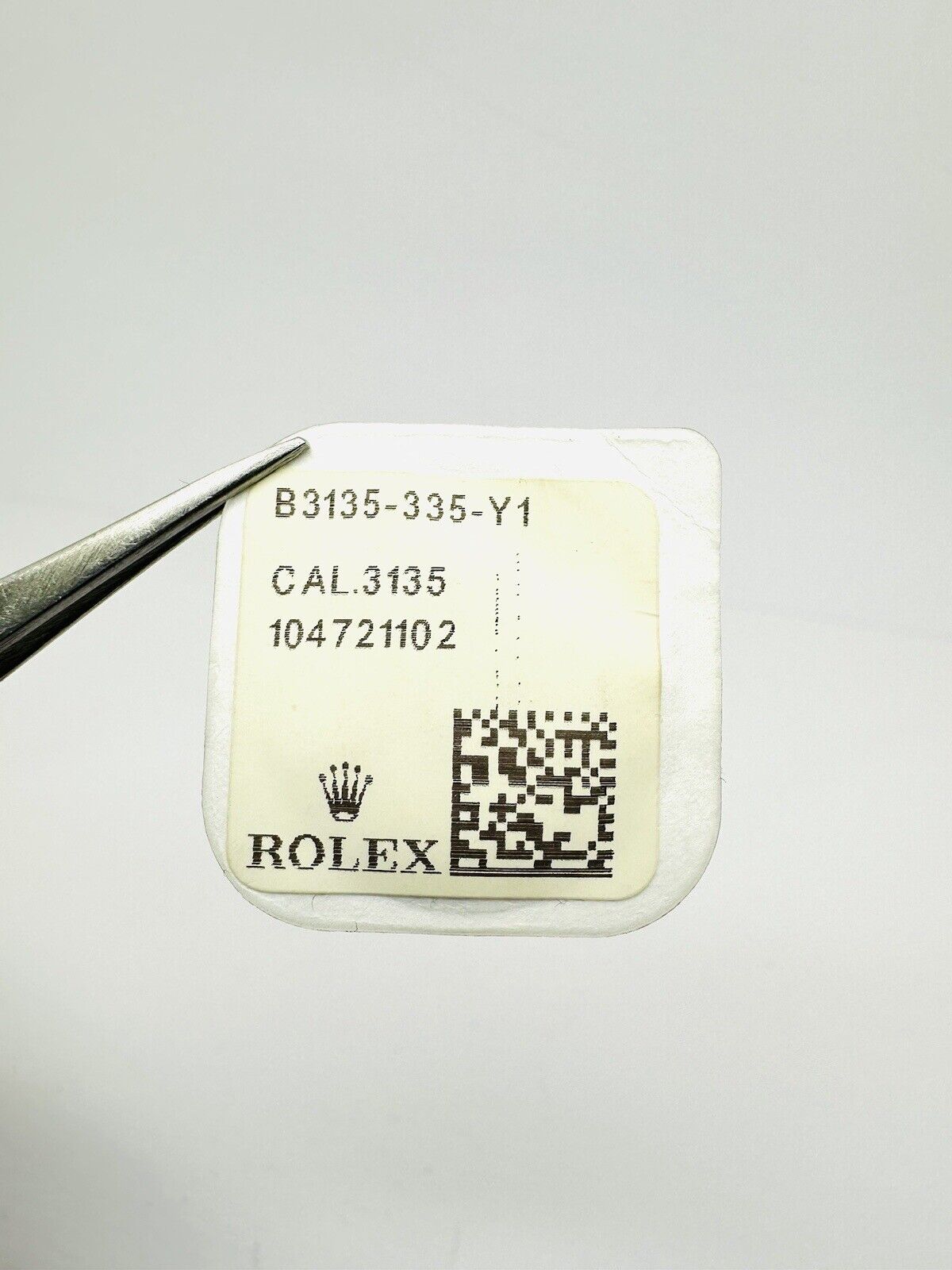 Brand New Rolex Minute Pinion Caliber 3135 3130 Part # 335 ORIGINAL Packaging.