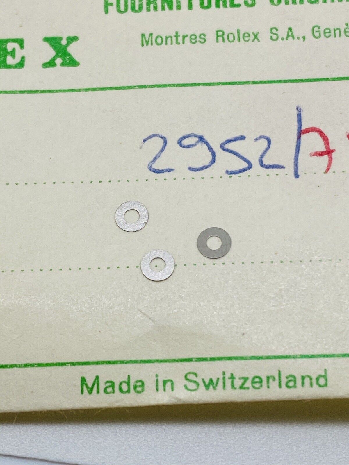 Brand New Rolex 3 Crown Wheel Seating Calibre 1400 Part# 2952 Orig. Open Part