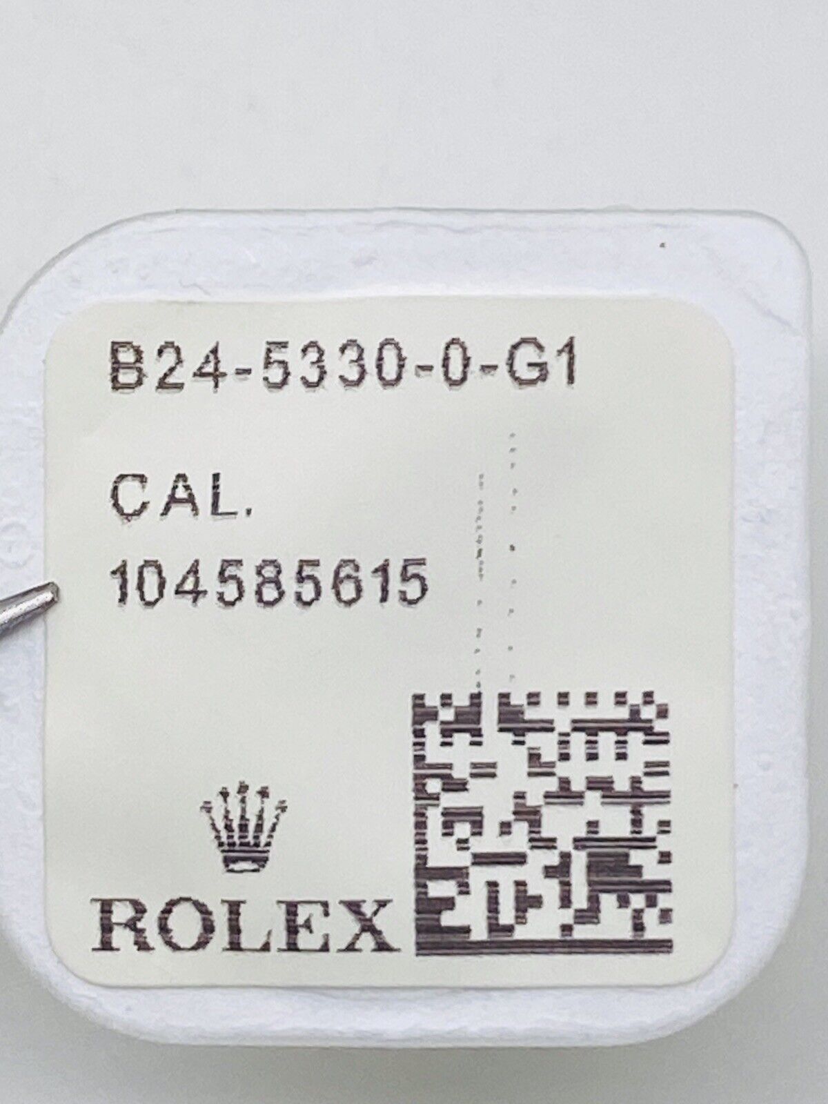Brand New Rolex Stainless Steel 5.3mm Crown Tube B24-5330-0-G1 Original Sealed