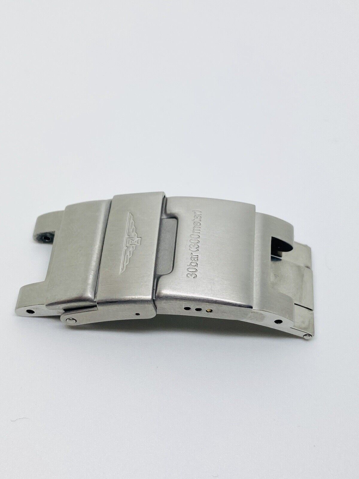 Longines SS Original Buckle Clasp With Links on both sides L600123880 Width 22mm