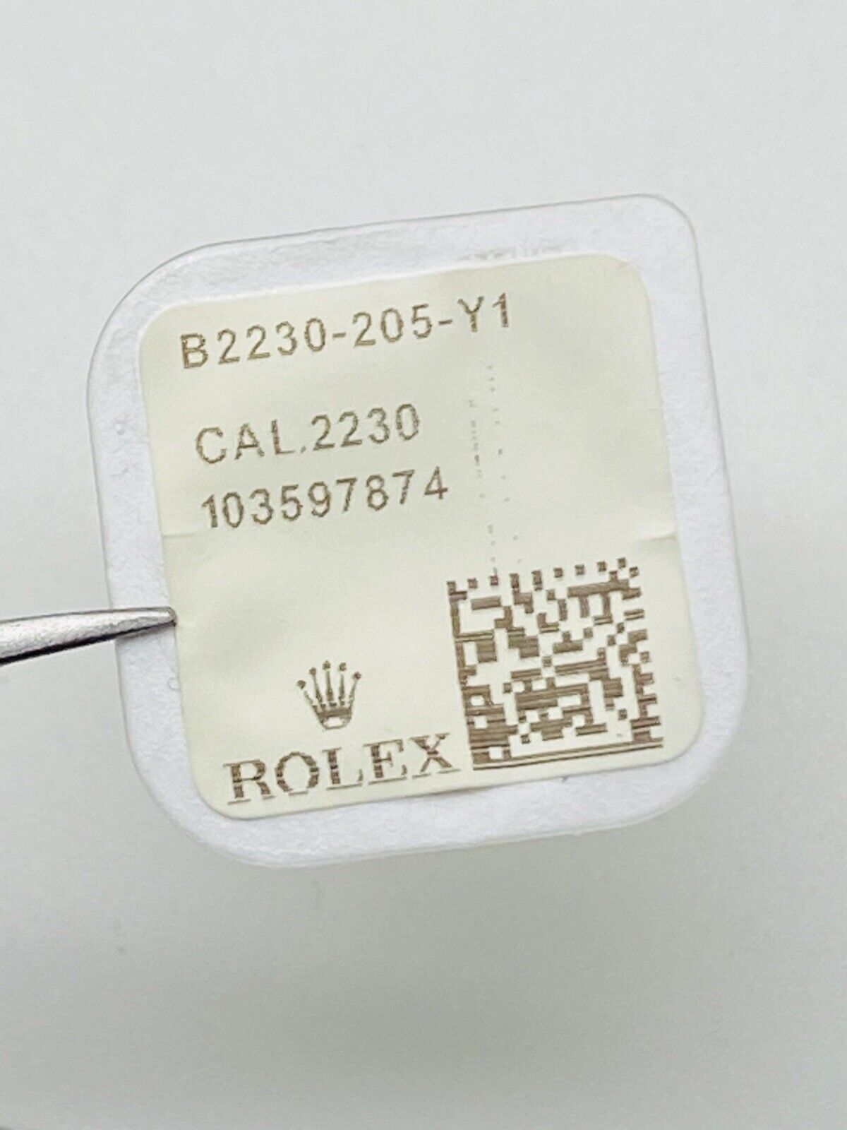 Brand New Rolex Sliding Pinion Clutch Calibre 2230 Part # 205 Original Packaging