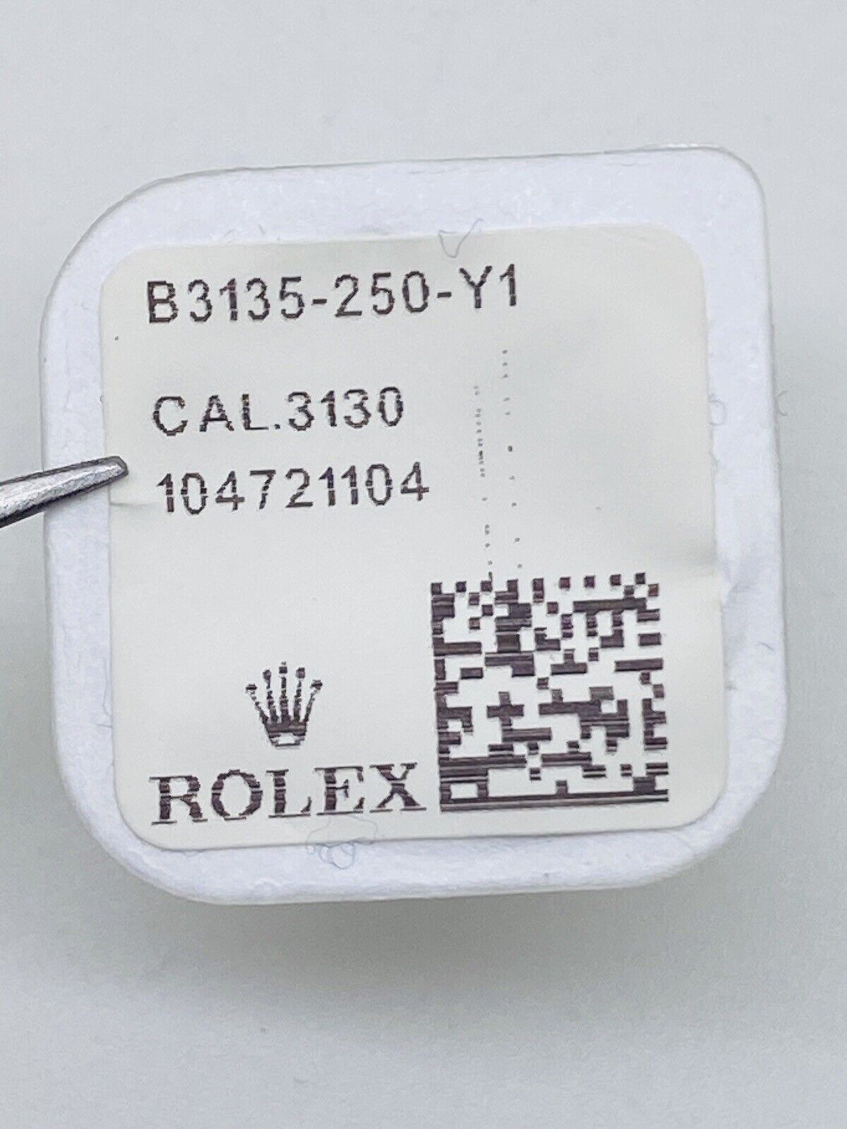 Brand New Rolex Setting Wheel Calibre 3130 3135 Part # 250 Original Packaging