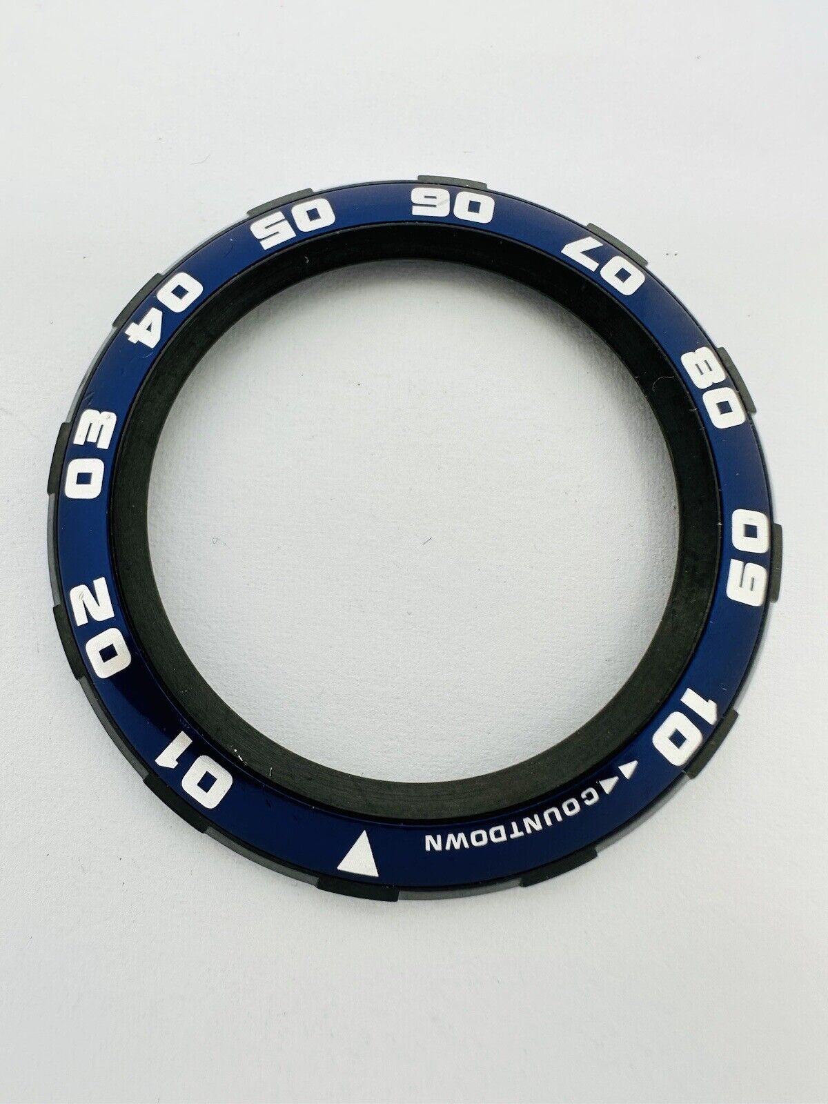 Tissot T-Touch Blue Original 45mm Bezel.