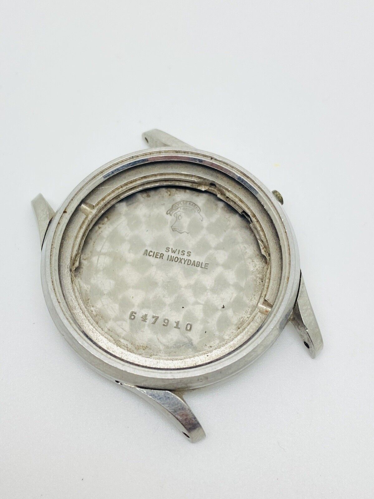 Vintage Ulysse Nardin Triple Date Moonphase Stainless Steel Case 35mm No Glass
