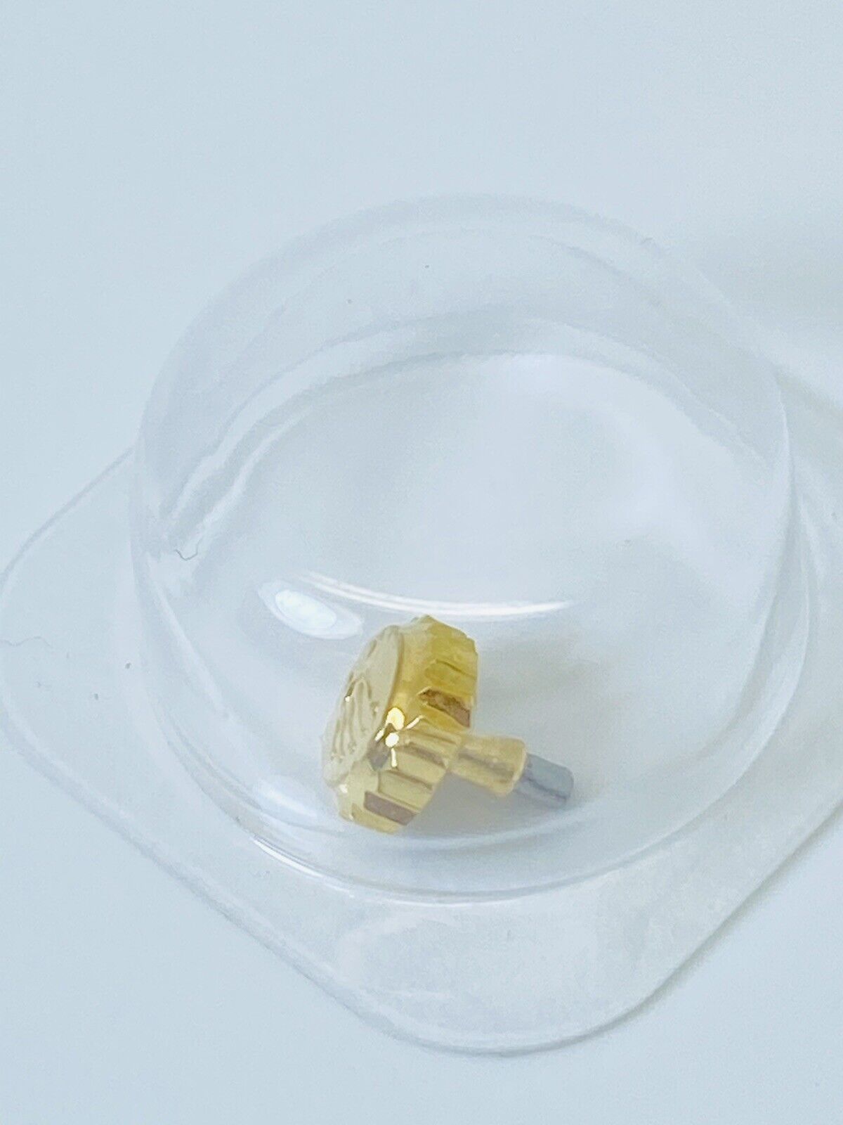 Brand New Rolex Twin Lock 18k Yellow Gold 6mm Crown B24-604-8-1-G1