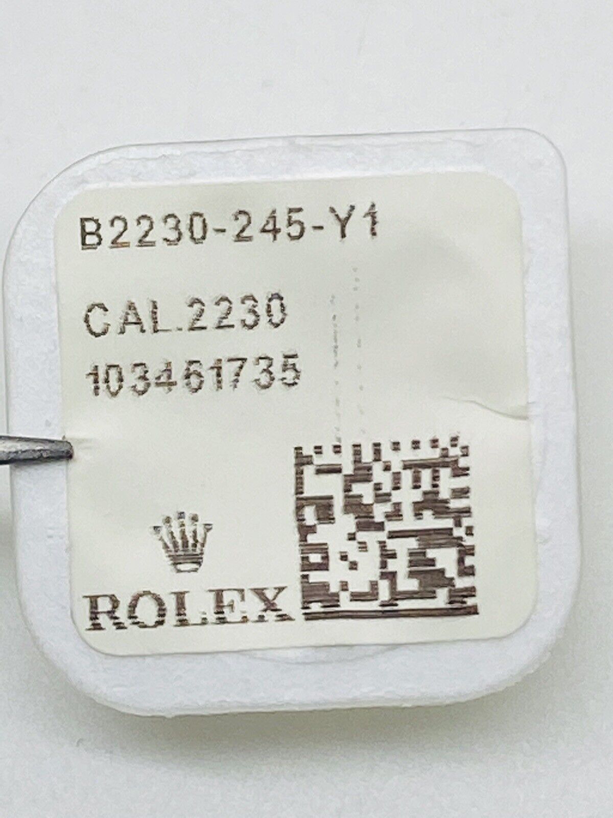Brand New Rolex Balance Stop Spring Calibre 2230 2235 Part # 245 Original Packag