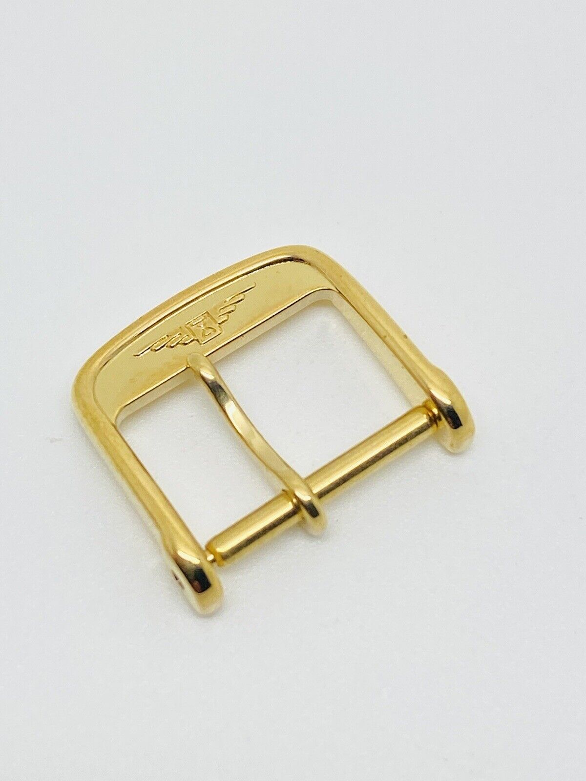 Longines Gold Plated Clasp Buckle Width 15mm & For Strap End Size 12mm.