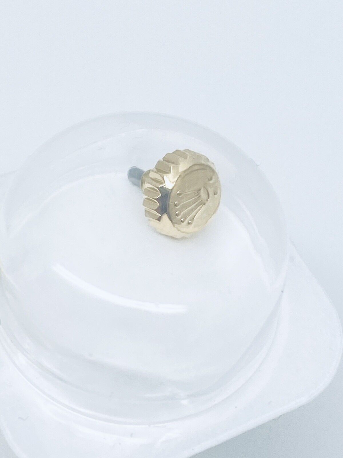 Brand New Rolex Twin Lock 18k Yellow Gold 6mm Crown B24-604-8-1-G1