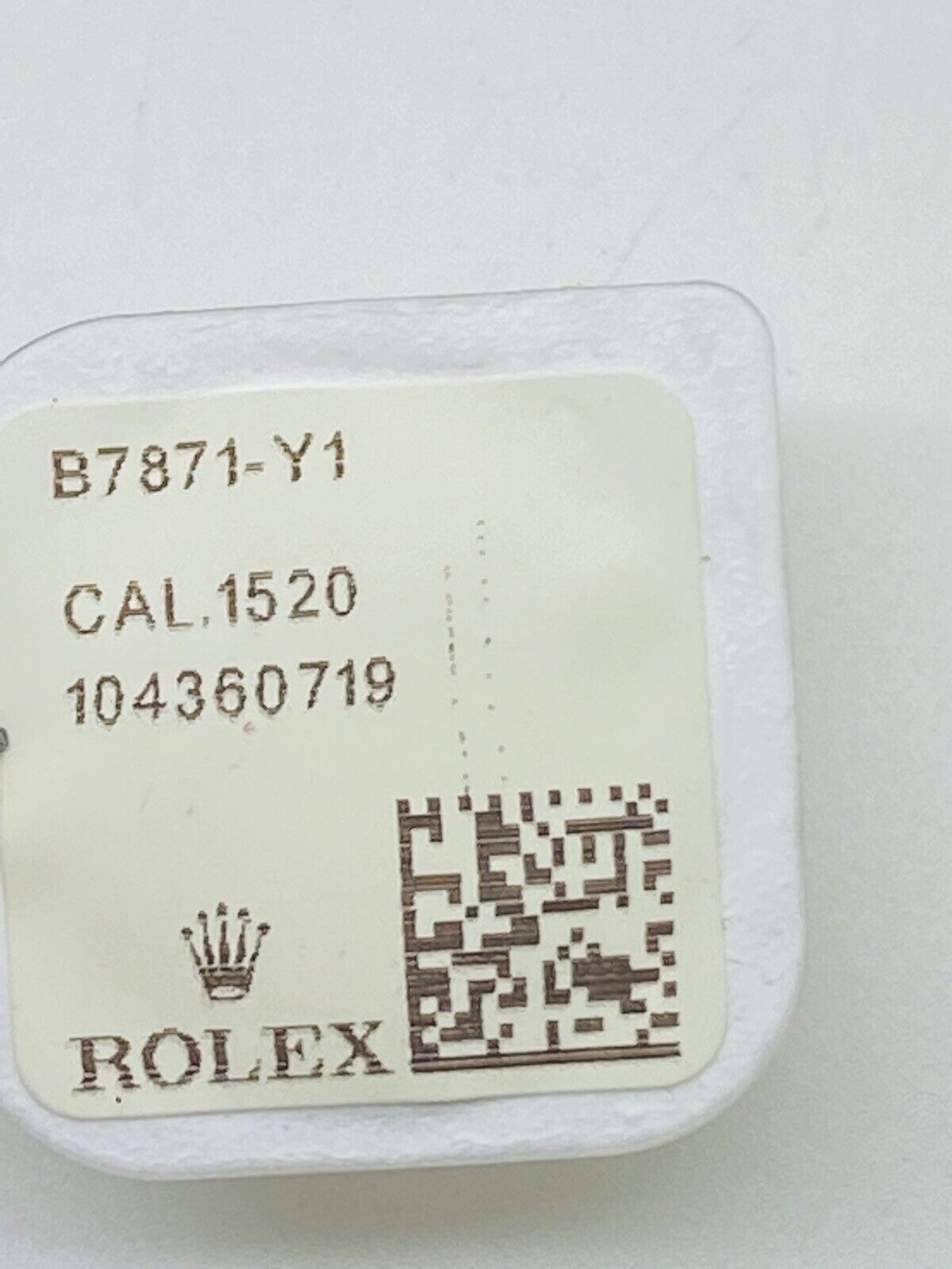 Brand New Rolex Sliding Pinion Calibre 1520 1530 1575 1555 Part # 7871 Original