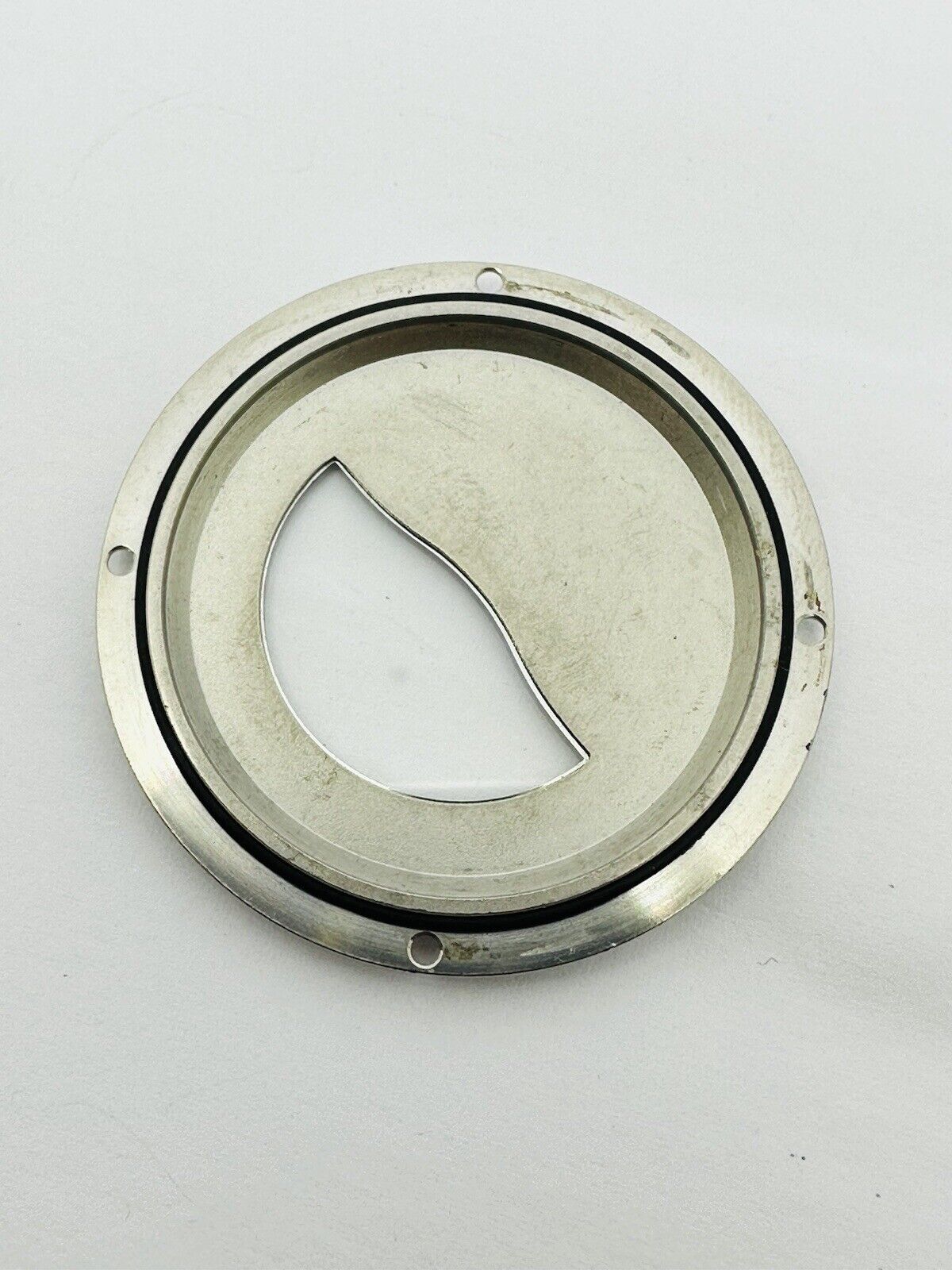 Hamilton Chronograph Original 41mm Stainless Steel and Glass Case Back.