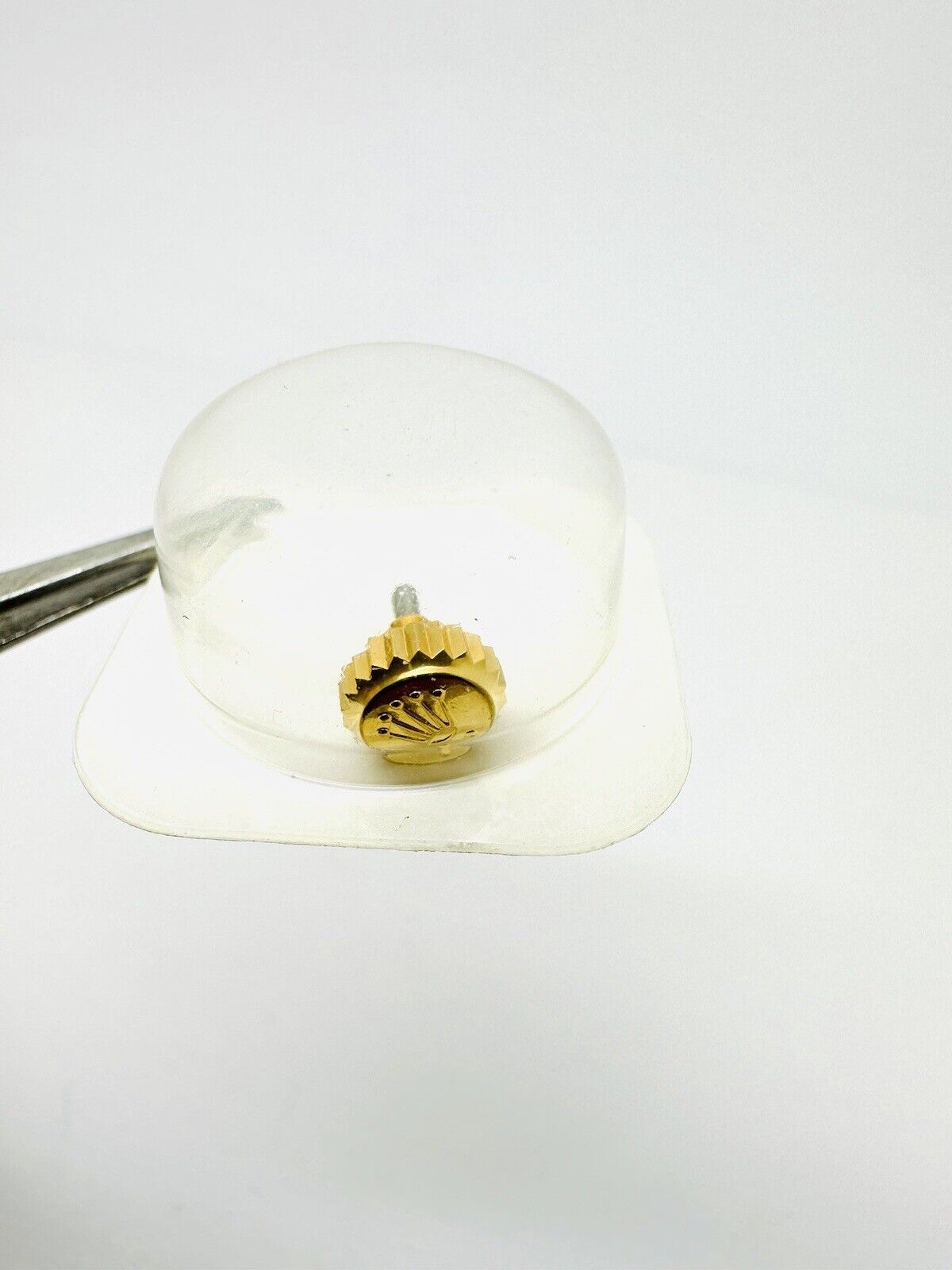 Brand New Rolex Twin Lock 18k Yellow Gold 6mm Crown B24-604-8-1-G1 Original