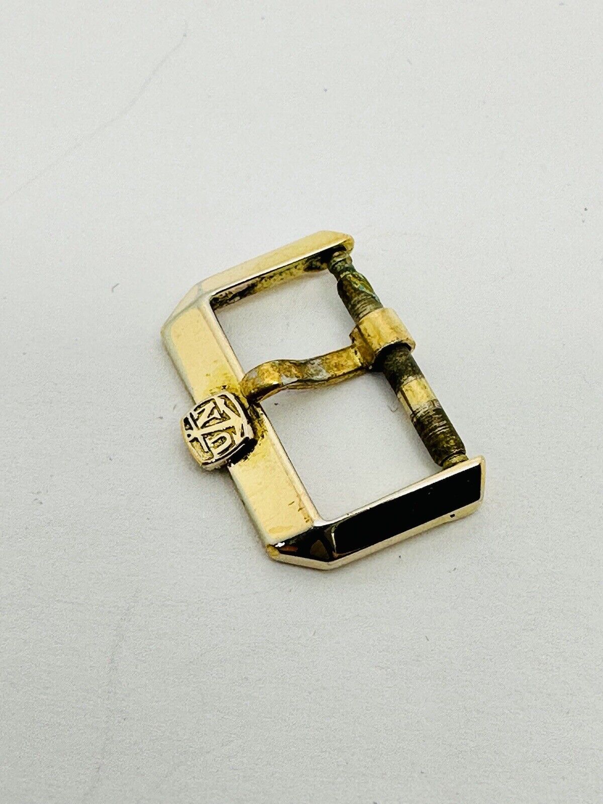 Ullysse Nardin Gold Plated Original 20mm Clasp Buckle.