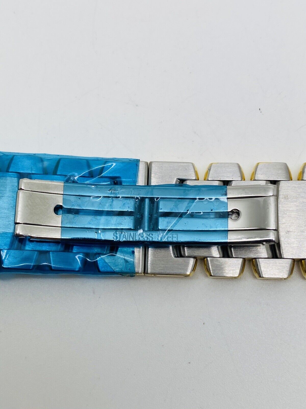 Brand New Longines Original Two Tone Bracelet With Both End Links 17mm.