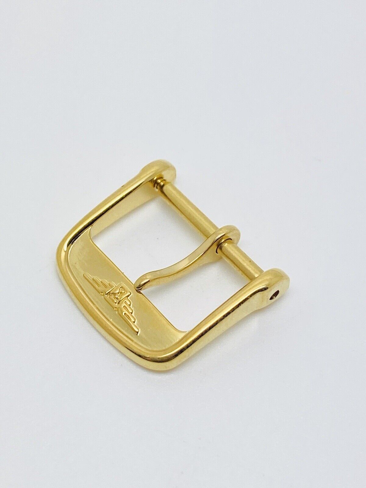 Longines Gold Plated Clasp Buckle Width 15mm & For Strap End Size 12mm.