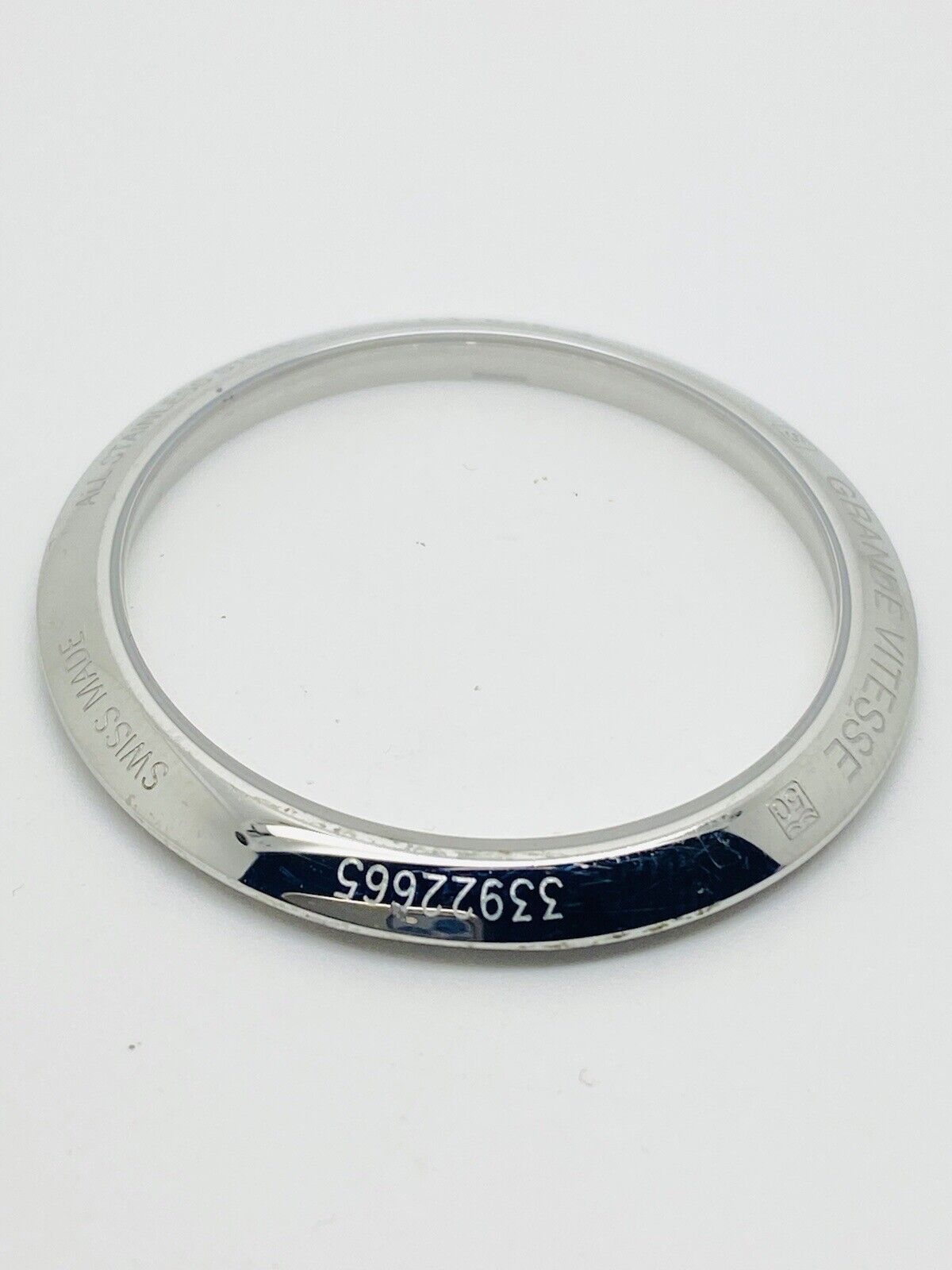 Longines Grande Vitesse L3.636.4 Stainless Steel Original Case Back 37.30mm.