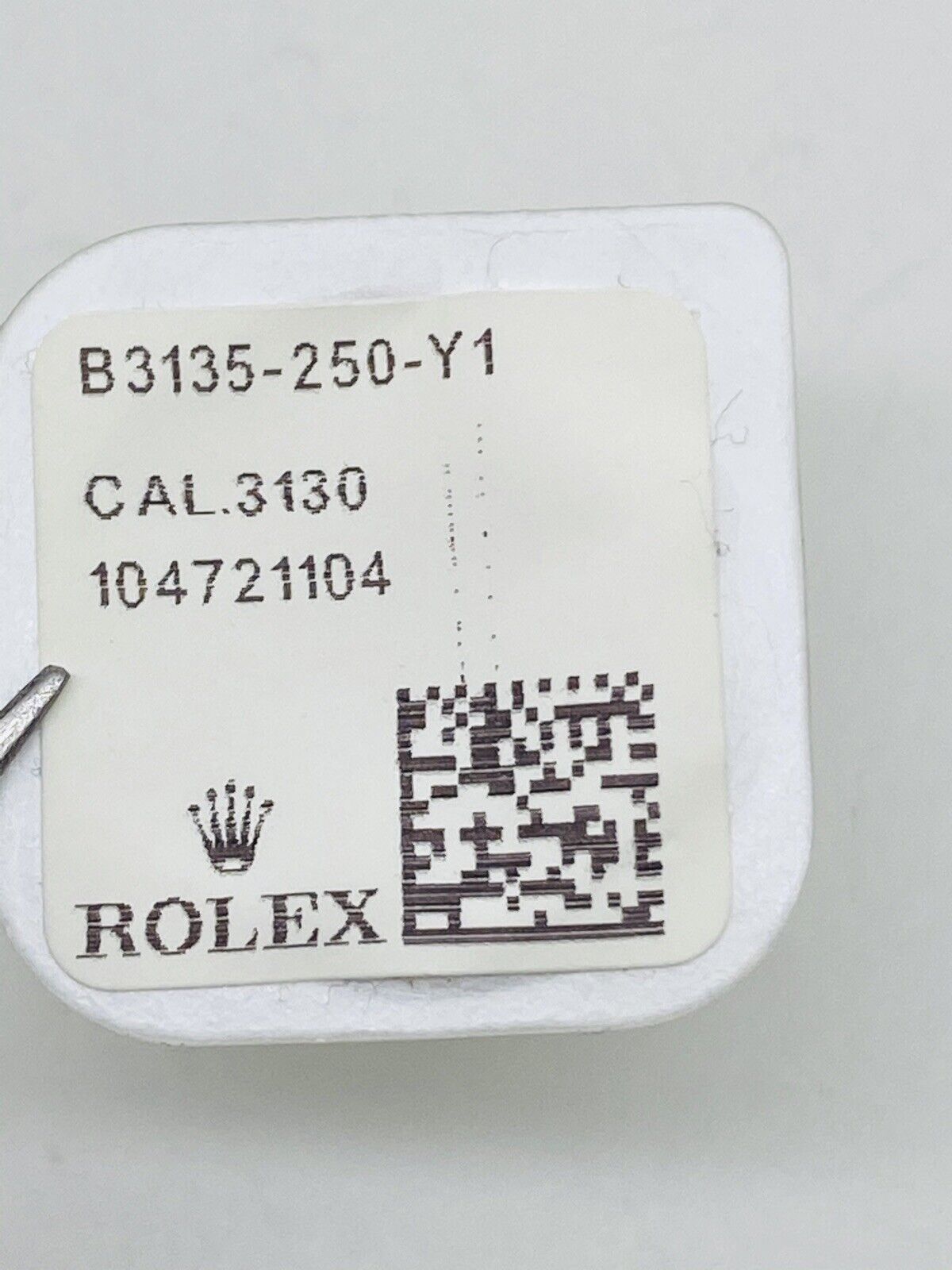 Brand New Rolex Setting Wheel Calibre 3130 3135 Part # 250 Original Packaging
