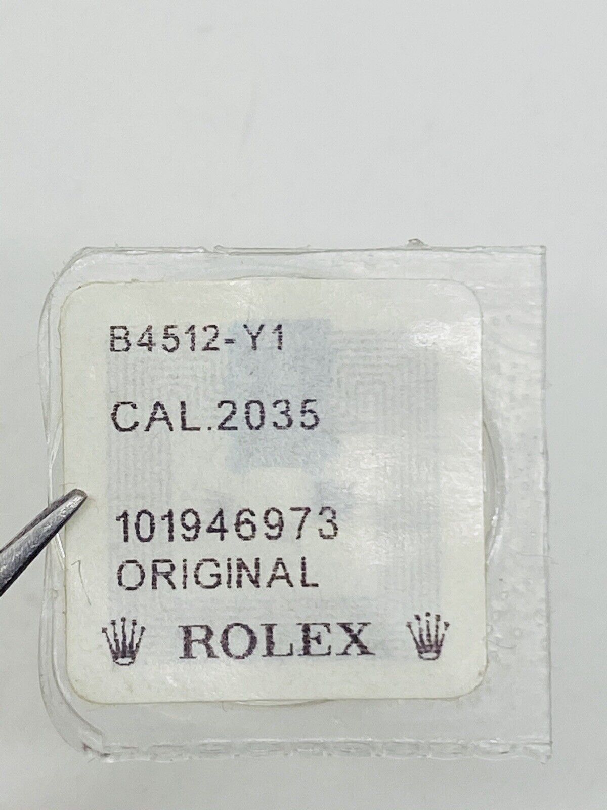 Brand New Rolex Cannon Pinion Calibre 2035 Part # 4512 Original Packaging