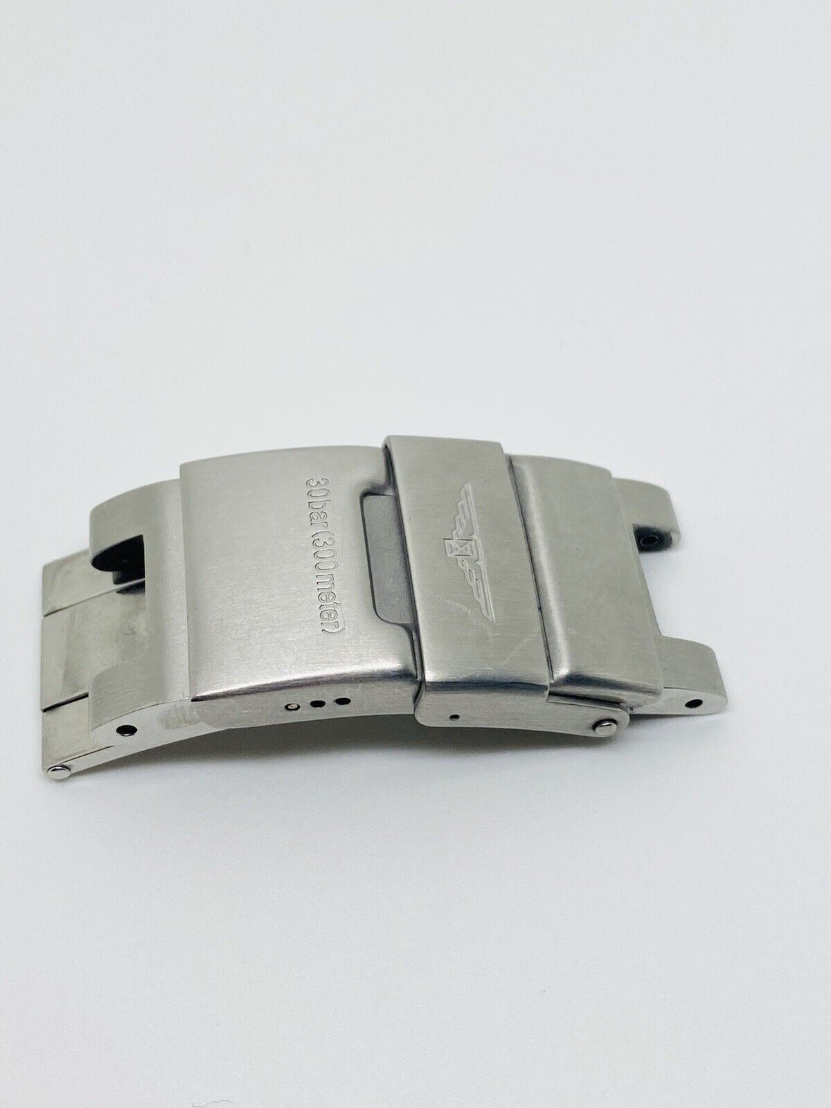 Longines SS Original Buckle Clasp With Links on both sides L600123880 Width 22mm