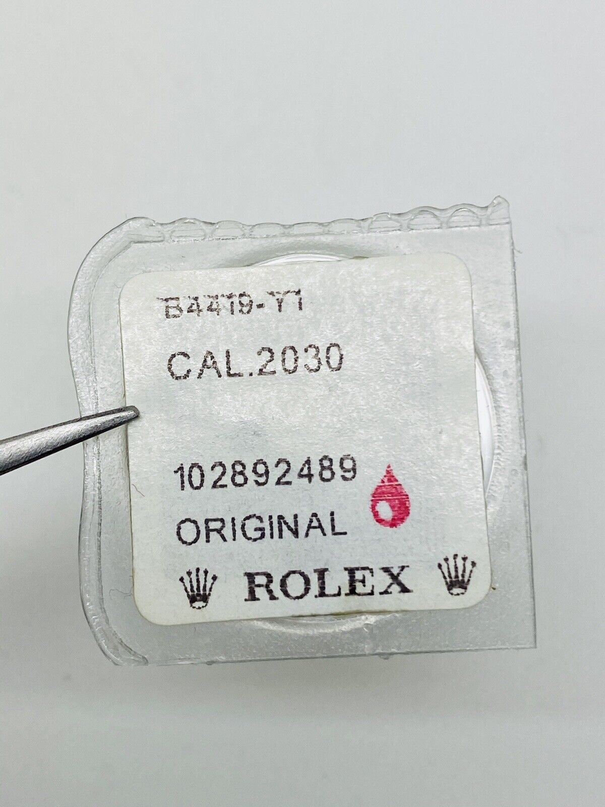 Brand New Rolex Mainspring Calibre 2030 2035 Part # 4419 Original Packaging