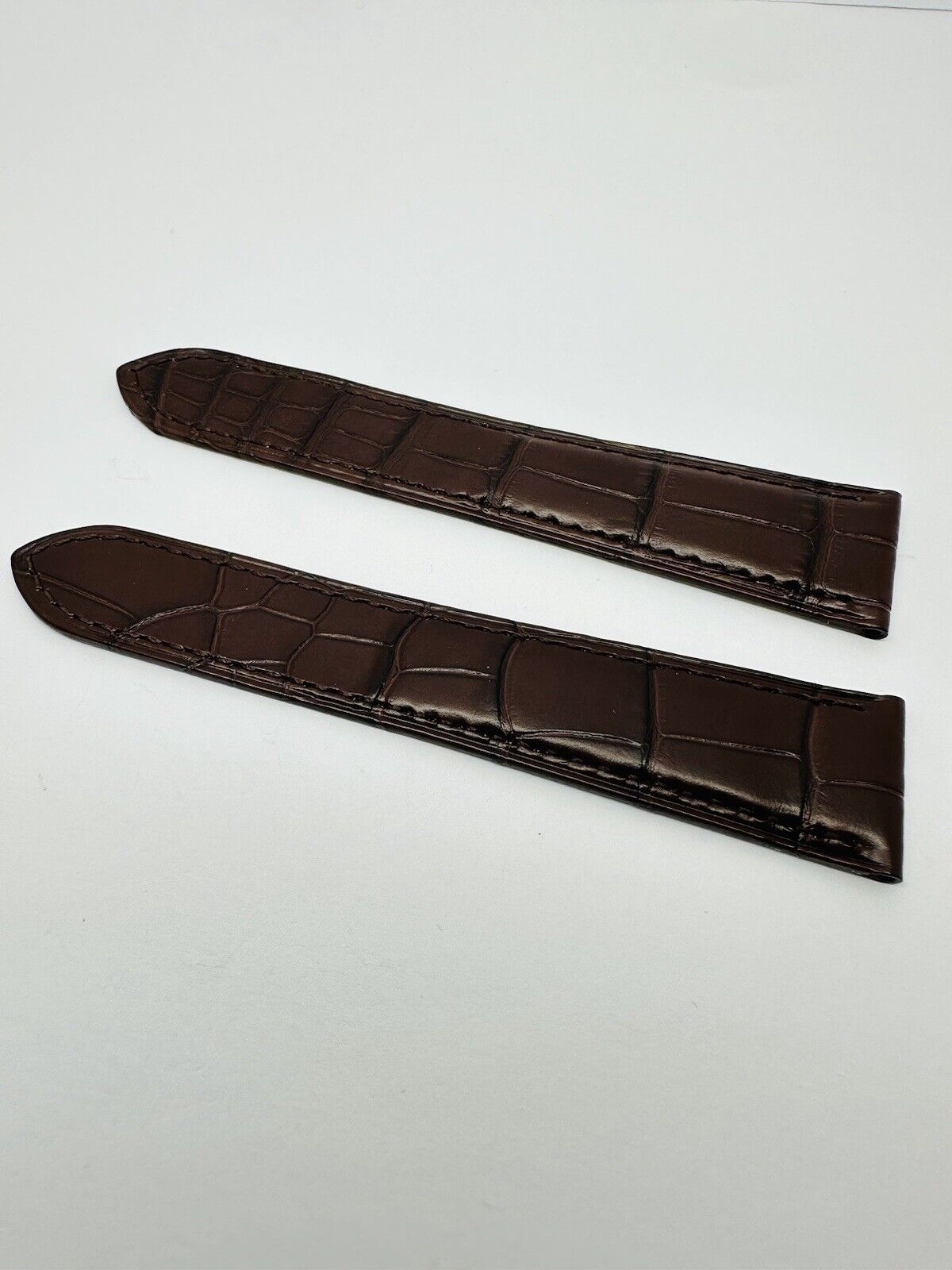 Brand New Cartier Original Alligator 19mm Brown Band Strap.