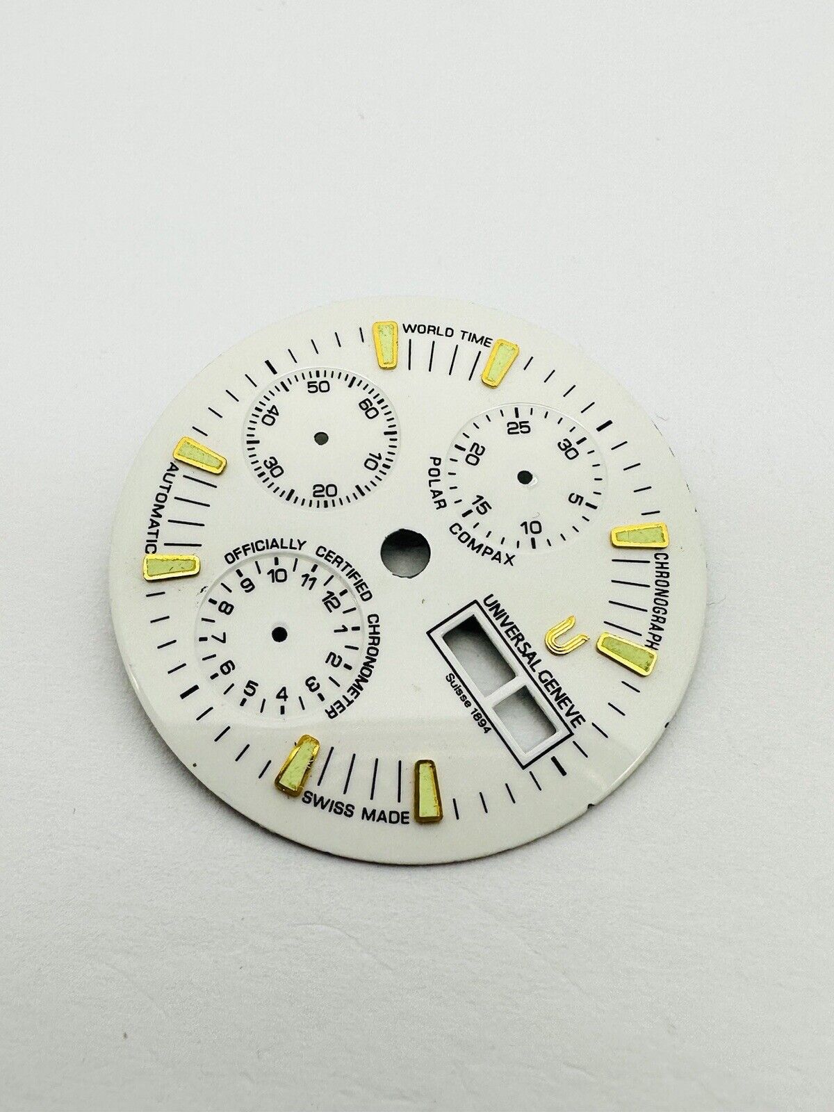 Universal Geneve Polar Compax Automatic Chronometer Original Dial Size 32mm