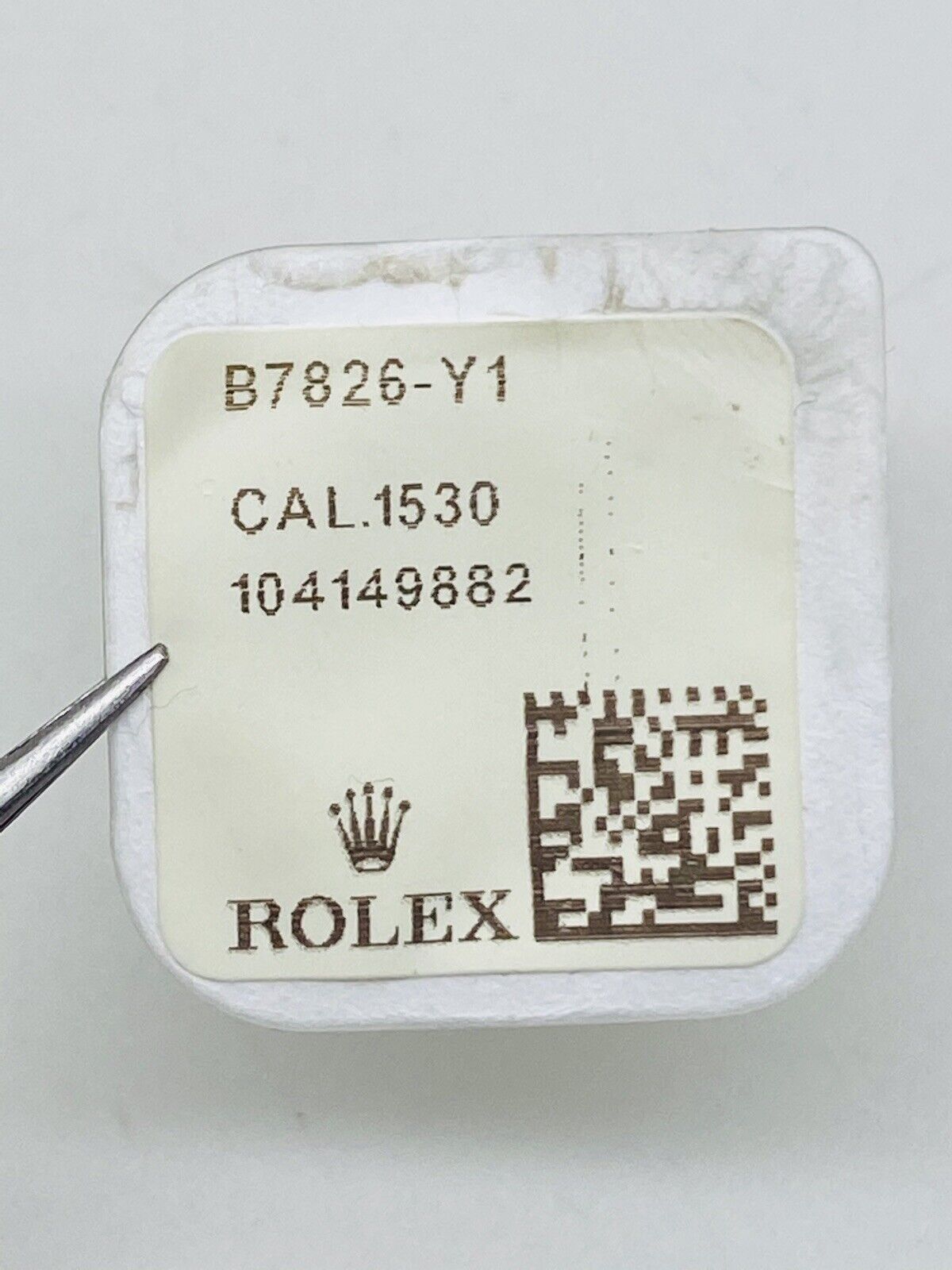 Brand New Rolex Barrel Arbor Calibre 1530, 1570 Part # 7826 Original Packaging