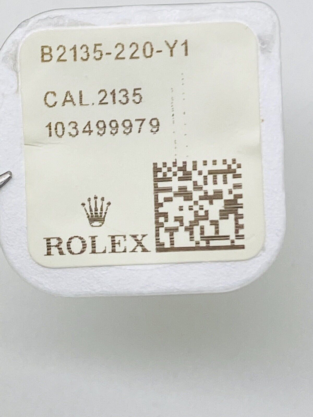 Brand New Rolex Setting Lever Calibre 2135 Part # 220 Original Packaging