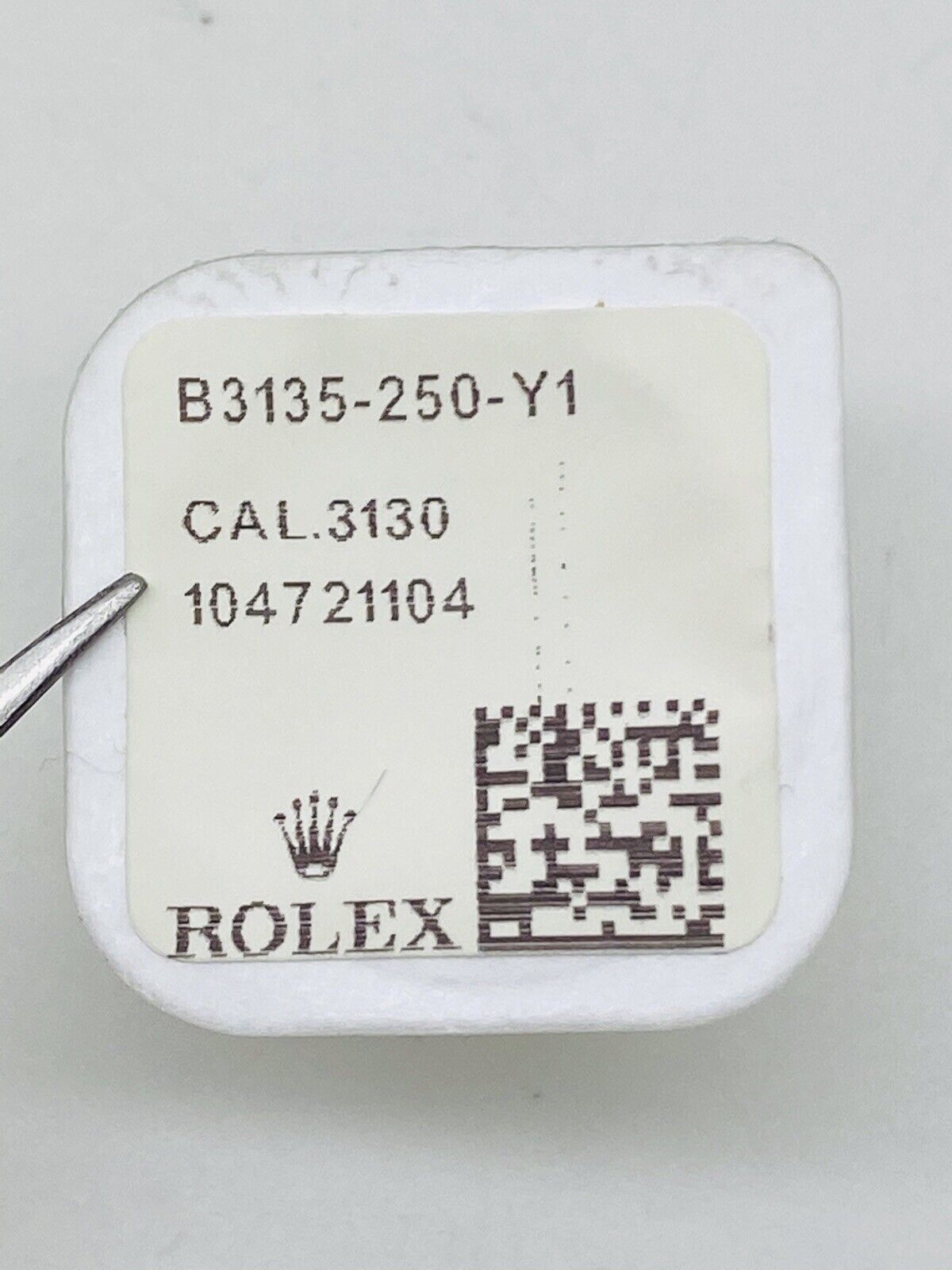 Brand New Rolex Setting Wheel Calibre 3130 3135 Part # 250 Original Packaging