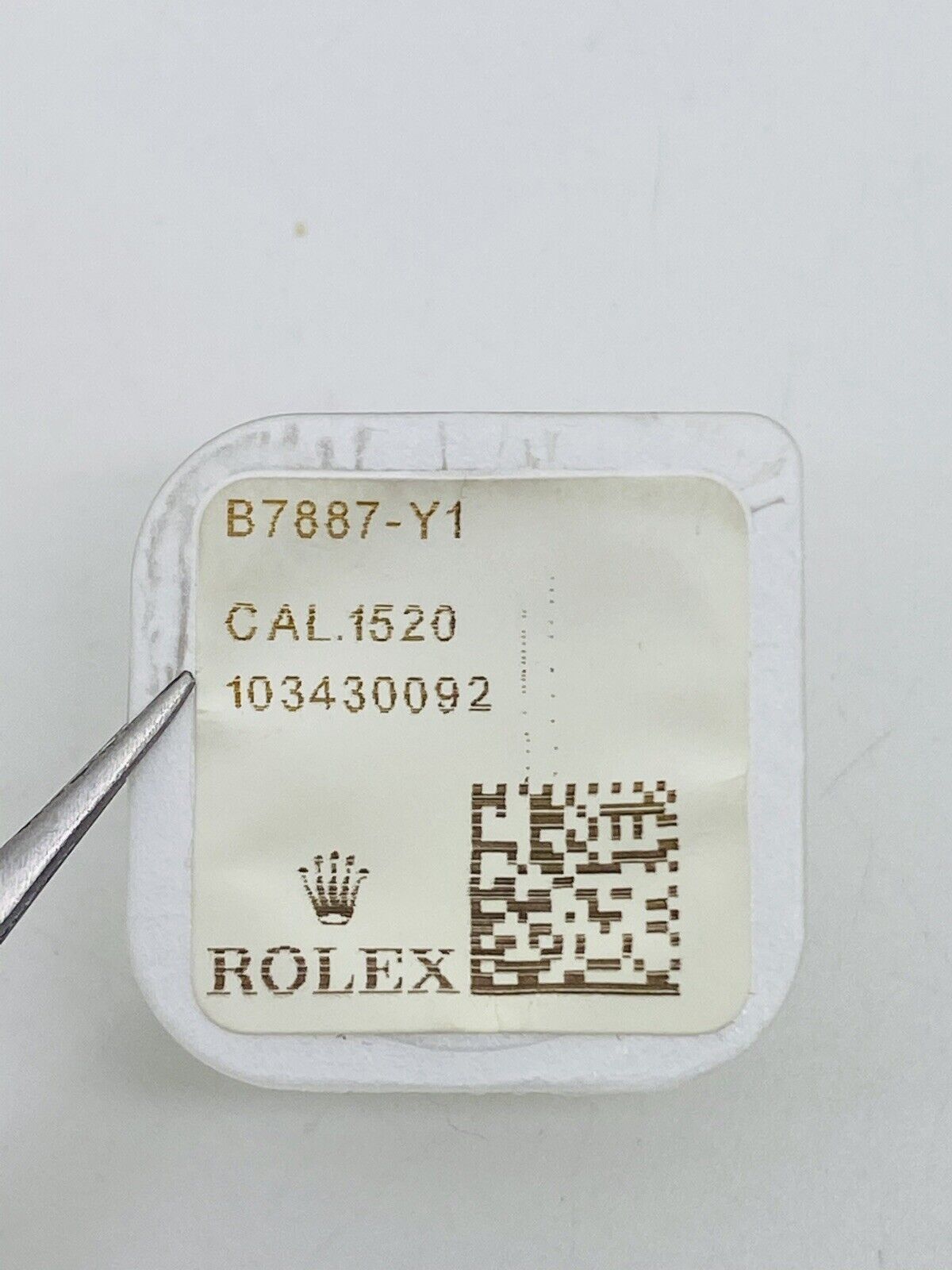 Brand New Rolex Setting Wheel Calibre 1520 1530 Part # 7887 Original Packaging