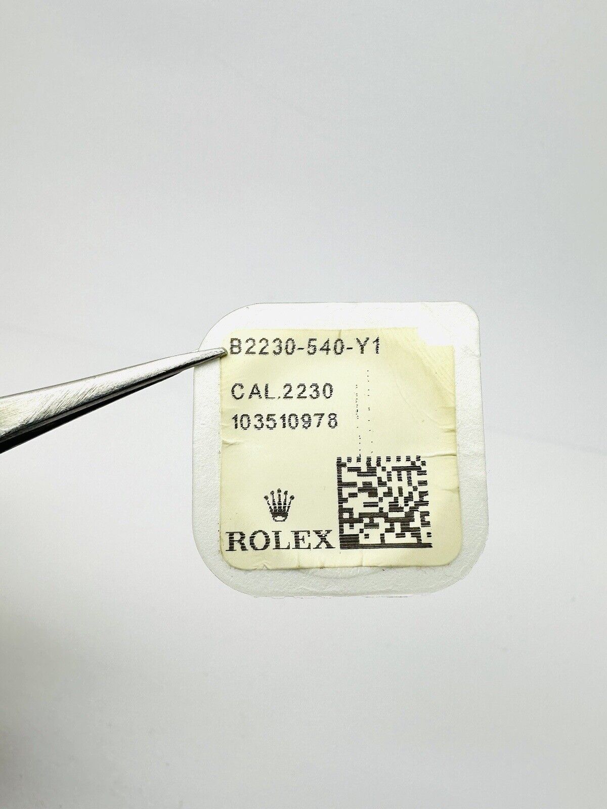 Brand New Rolex Reversing Wheel Calibre 2230 Part # 540 Original Packaging.