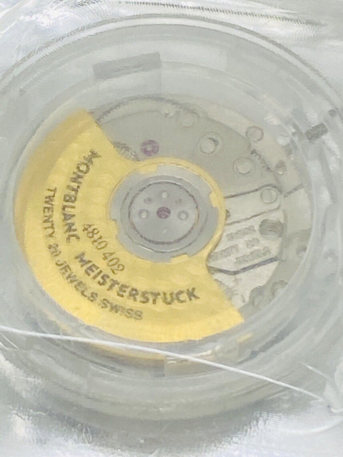 Brand New Mont Blanc Original Automatic 4810 402 Complete Movement Sealed