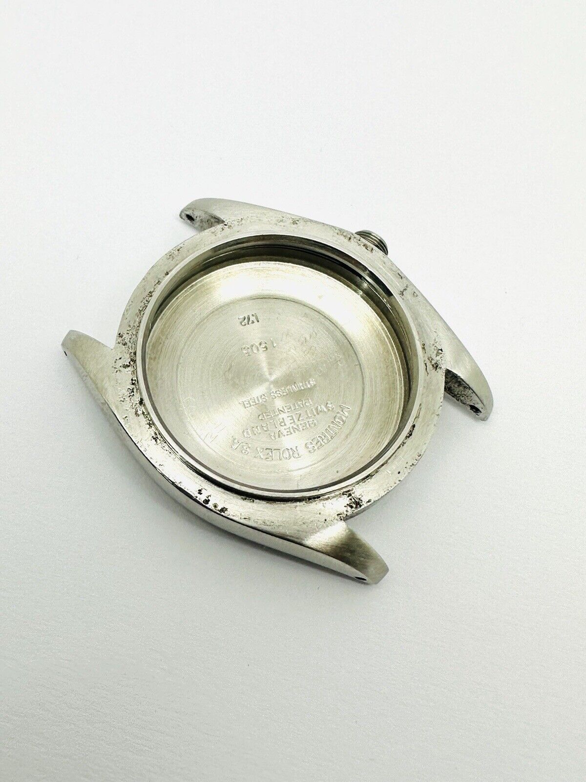 Vintage Rolex Oyster Perpetual Date Stainless Steel 1972 Case Reference 1505.